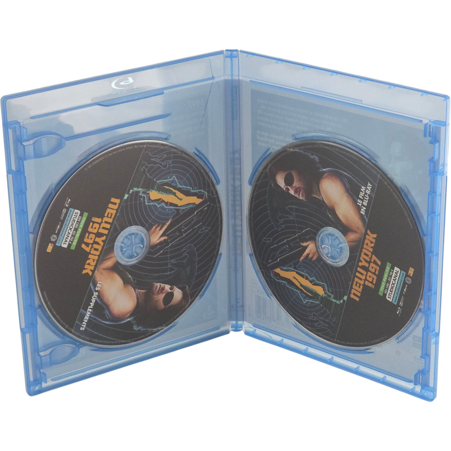 Escape from New York Blu-ray John Carpenter New-York 1997 Zone B