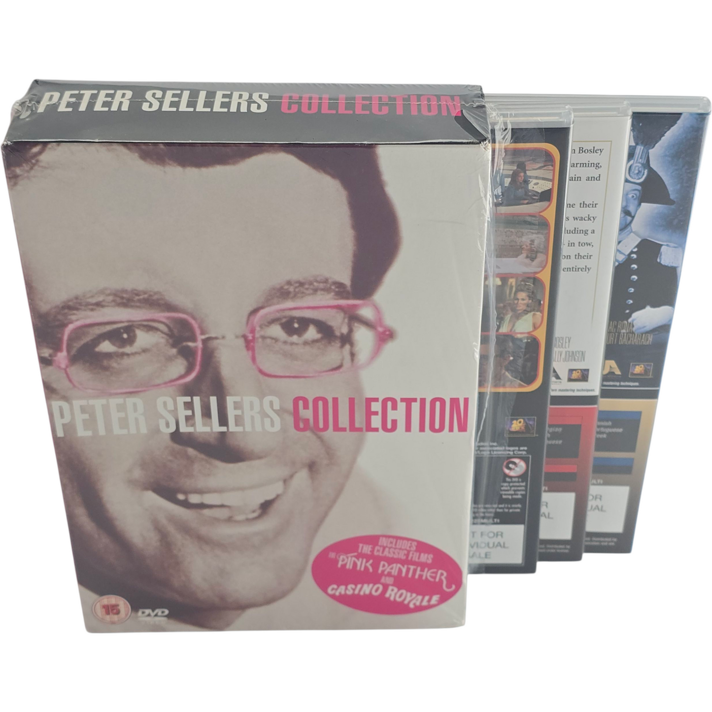 Peter Sellers Collection 6 Films  DVD  Pink Panther +Pussycat? + Party .. Zone 2