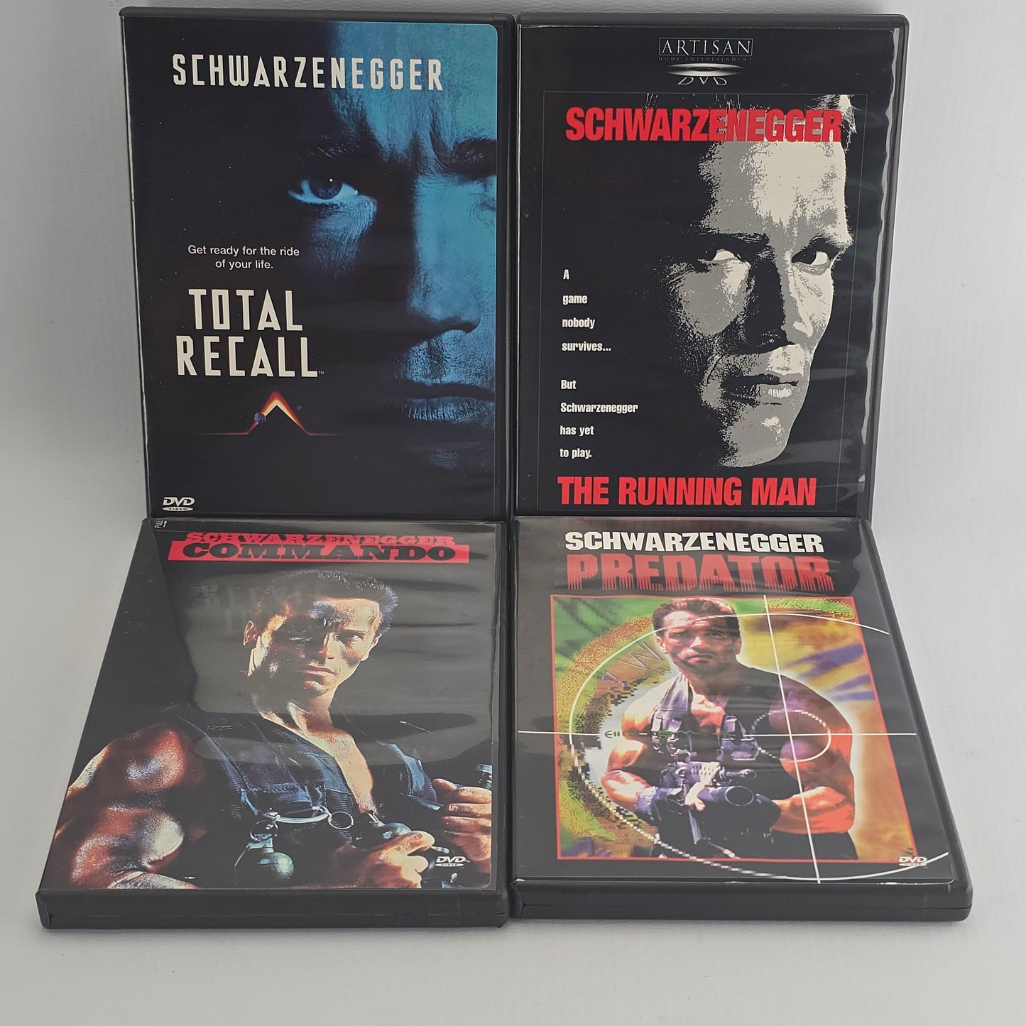 The Arnold Schwarzenegger Collection DVD 4 Films Zone 1 US Import