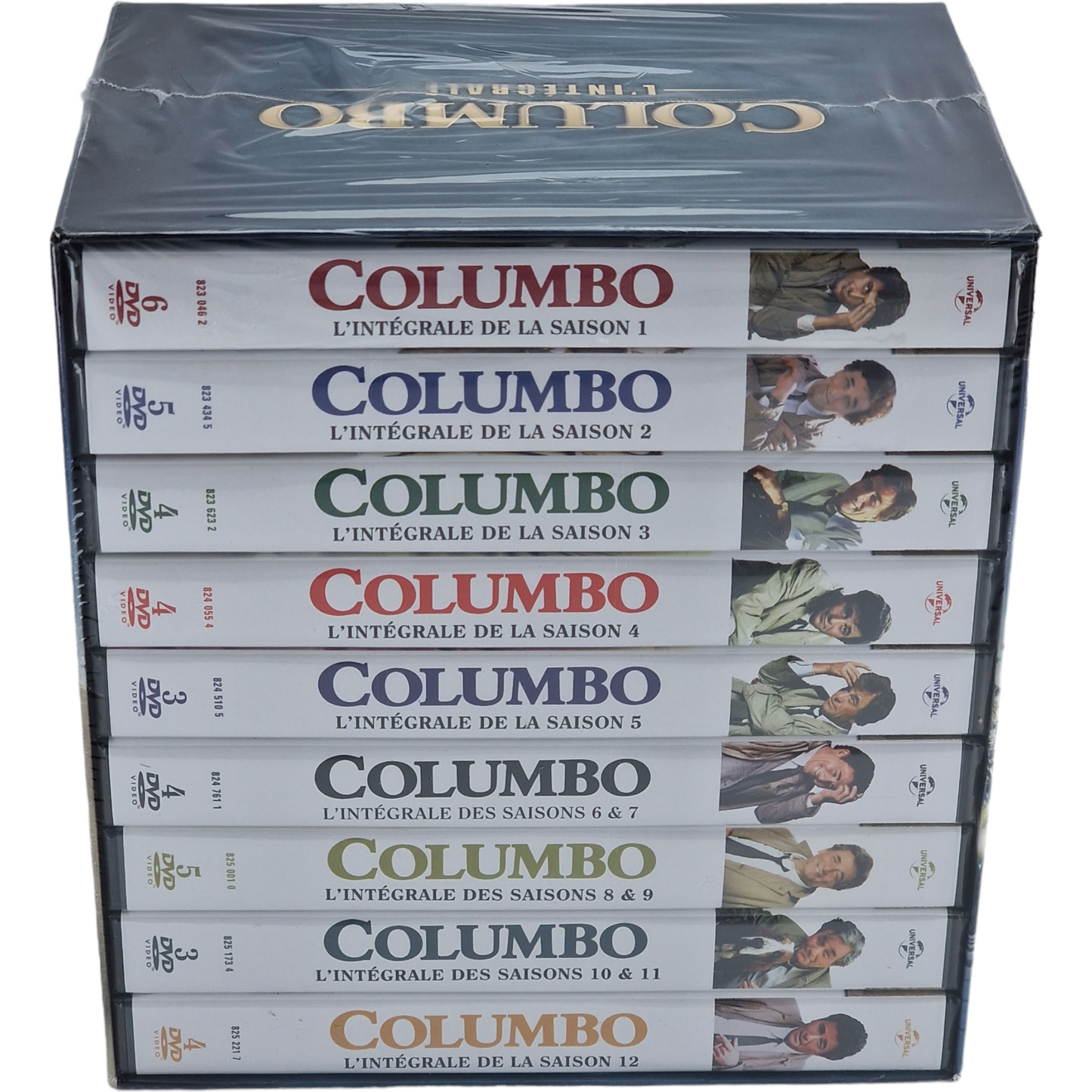 Columbo-L'intégrale des Saisons 1 à 12 Coffret 38 DVD Peter Falk Zone 2