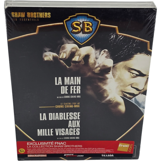 La main de fer + La diablesse aux mille visages DVD Cinéma pop  Chung Chang-Wha