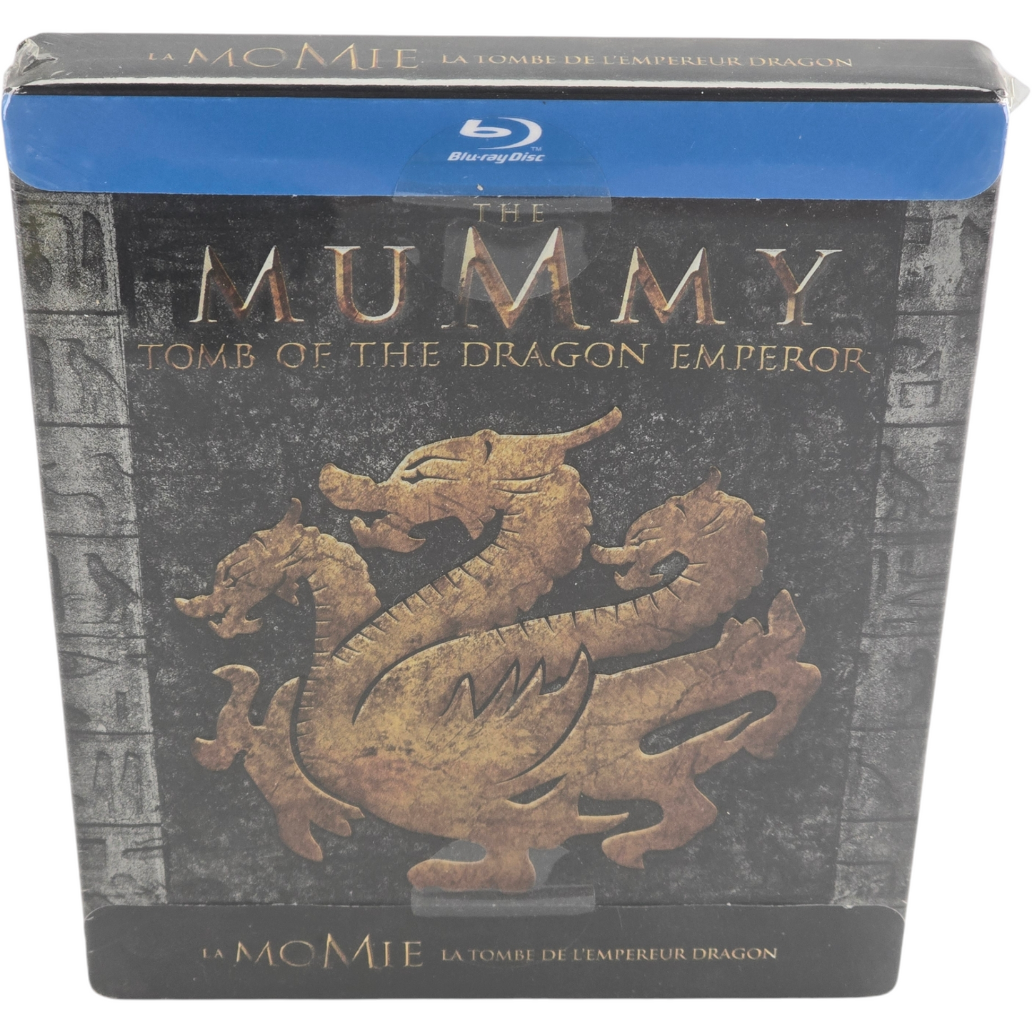 La Momie : Le tombeau de l'empereur Dragon SteelBook Débossé Brendan Fraser B