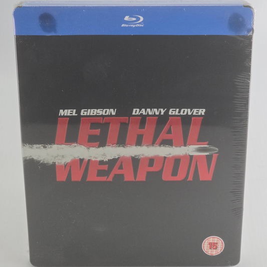 L’Arme fatale Lethal Weapon SteelBook Blu-ray UK Zone B Mel Gibson Danny Glover
