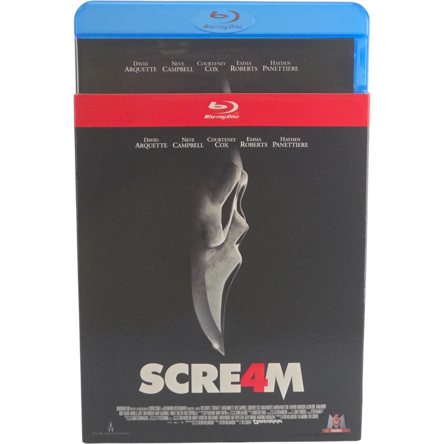 Scream 4 Blu-ray David Arquette, Neve Campbell, Courteney Cox Zone B