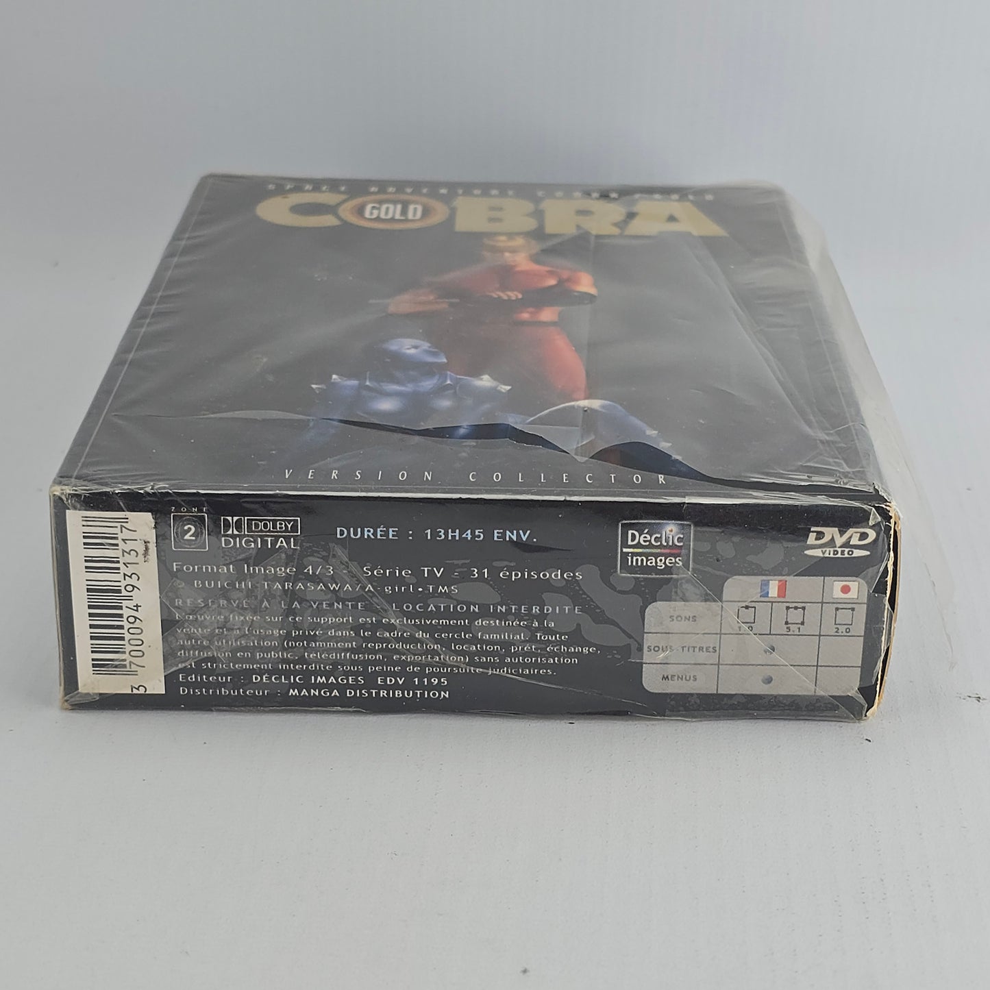 Space Adventure COBRA Gold Version Collector (1982)31 épisodes Zone B