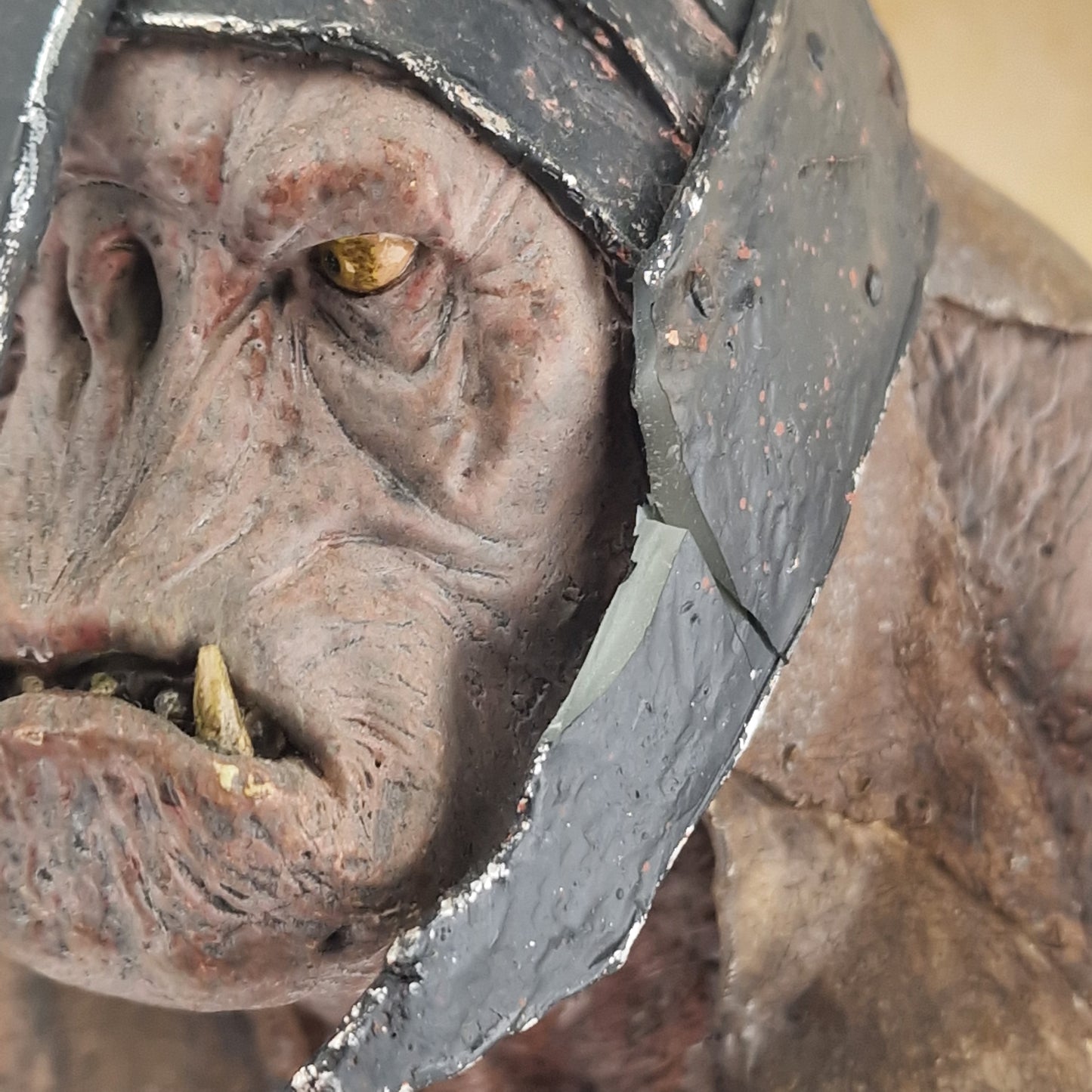 Seigneur des Anneaux Buste Polystone Siege Tower Troll Sideshow Weta  3000 Ex