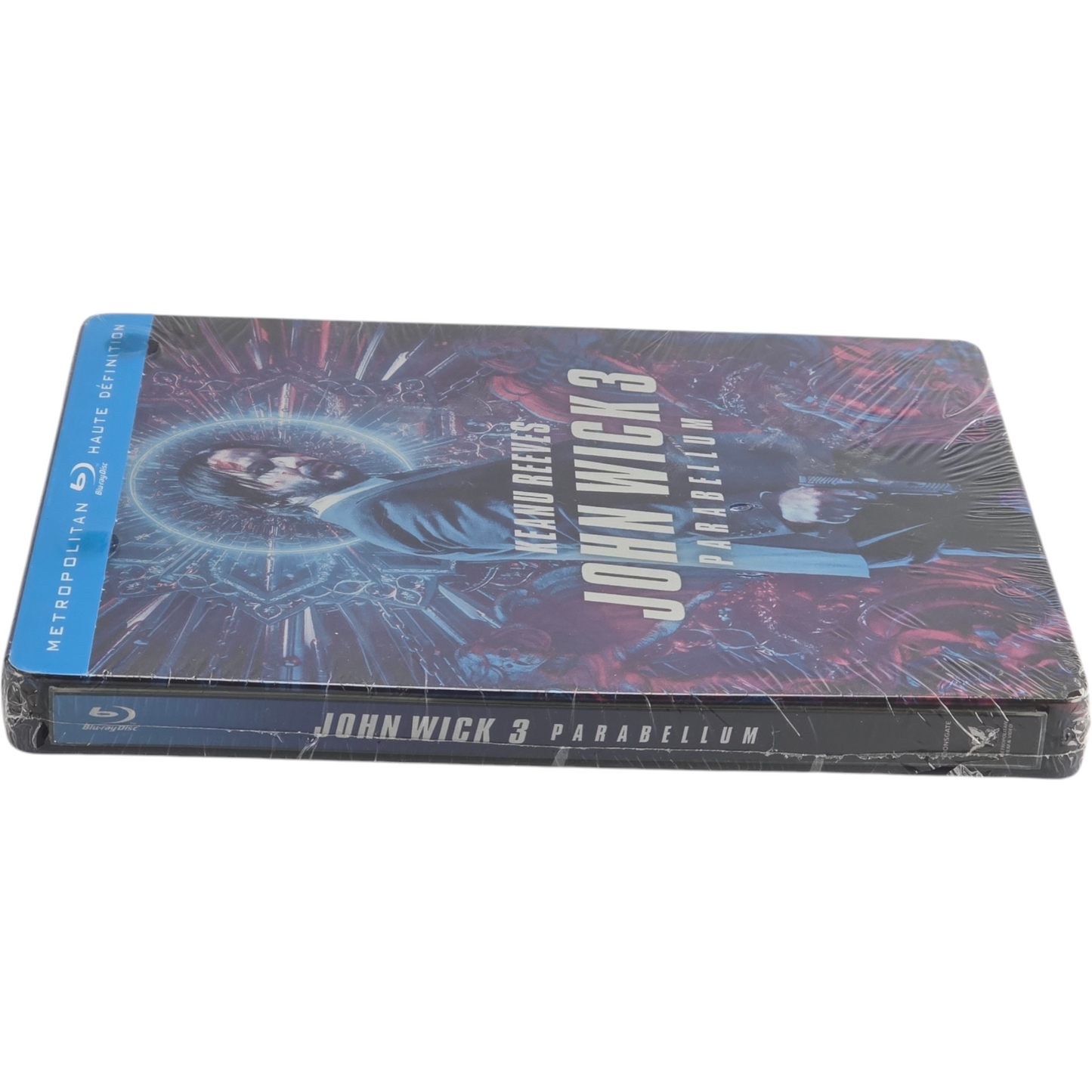 John Wick : Chapitre 3 Parabellum Blu-ray SteelBook Keanu Reeves 2019 Region B