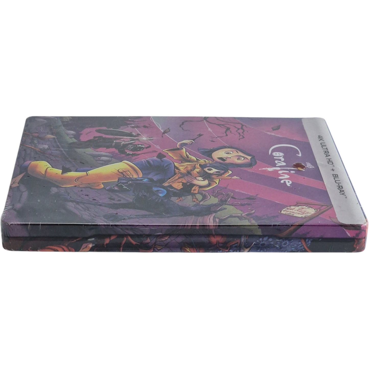 Coraline 2009 Steelbook Blu-ray 4K Ultra HD + Blu-ray Shout Factory 2022 Zone A