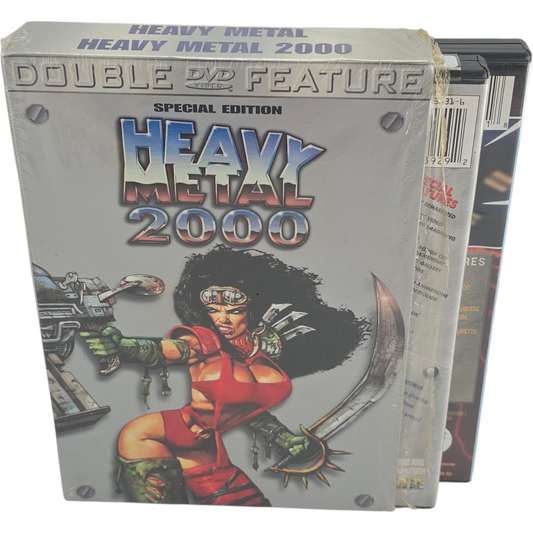 Heavy Metal & Heavy Metal 2000 DVD Box Set Double Feature DigiPack Region 1