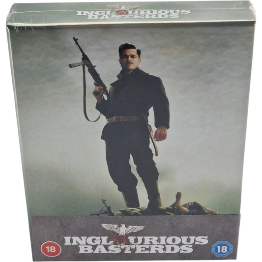 Inglourious Basterds 4K Ultra HD+Blu-ray SteelBook Collector Brad Pitt B
