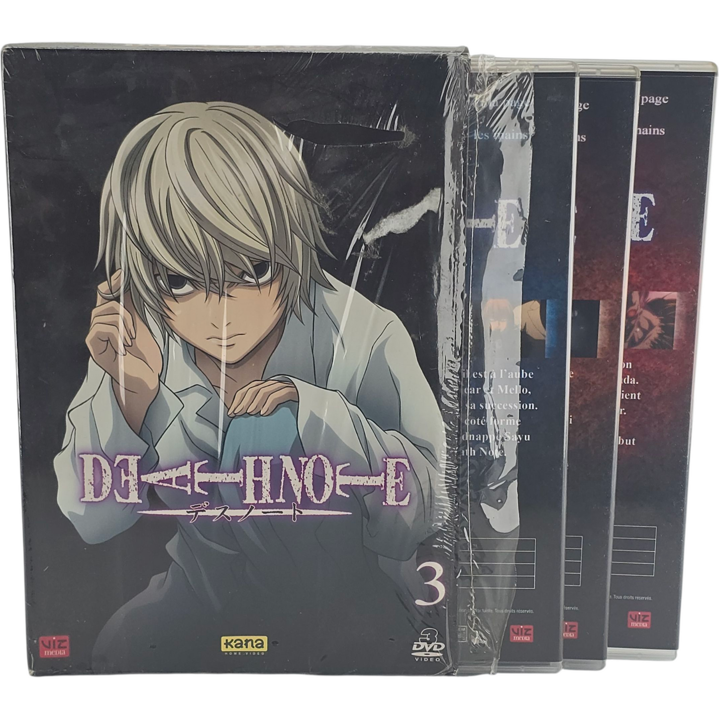 Death Note-Vol. 3 Coffret 3 DVD Tetsurô Araki Zone 2