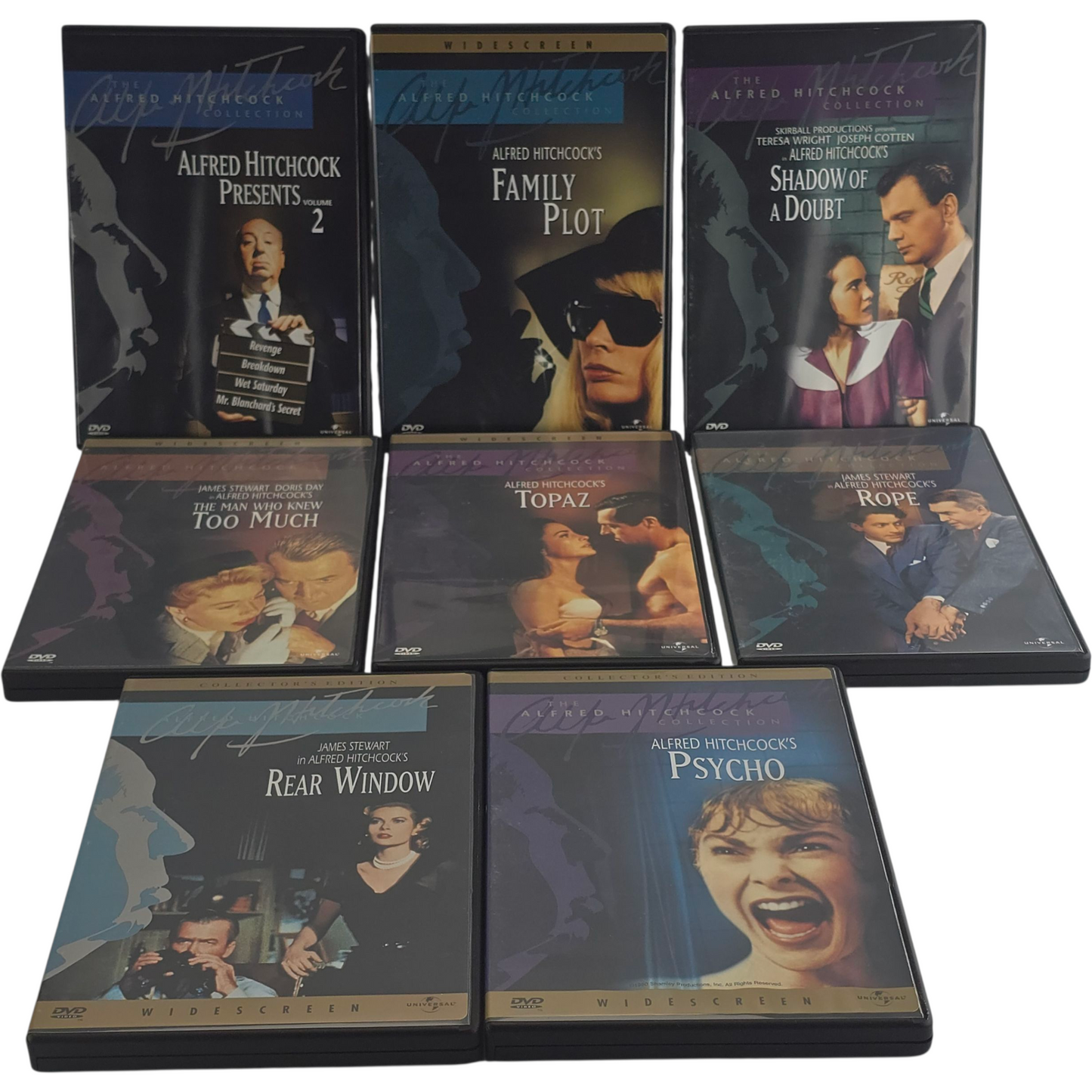 Alfred Hitchcock Collection: Best of Volume 1 DVD 9 Films Zone 1 US Import