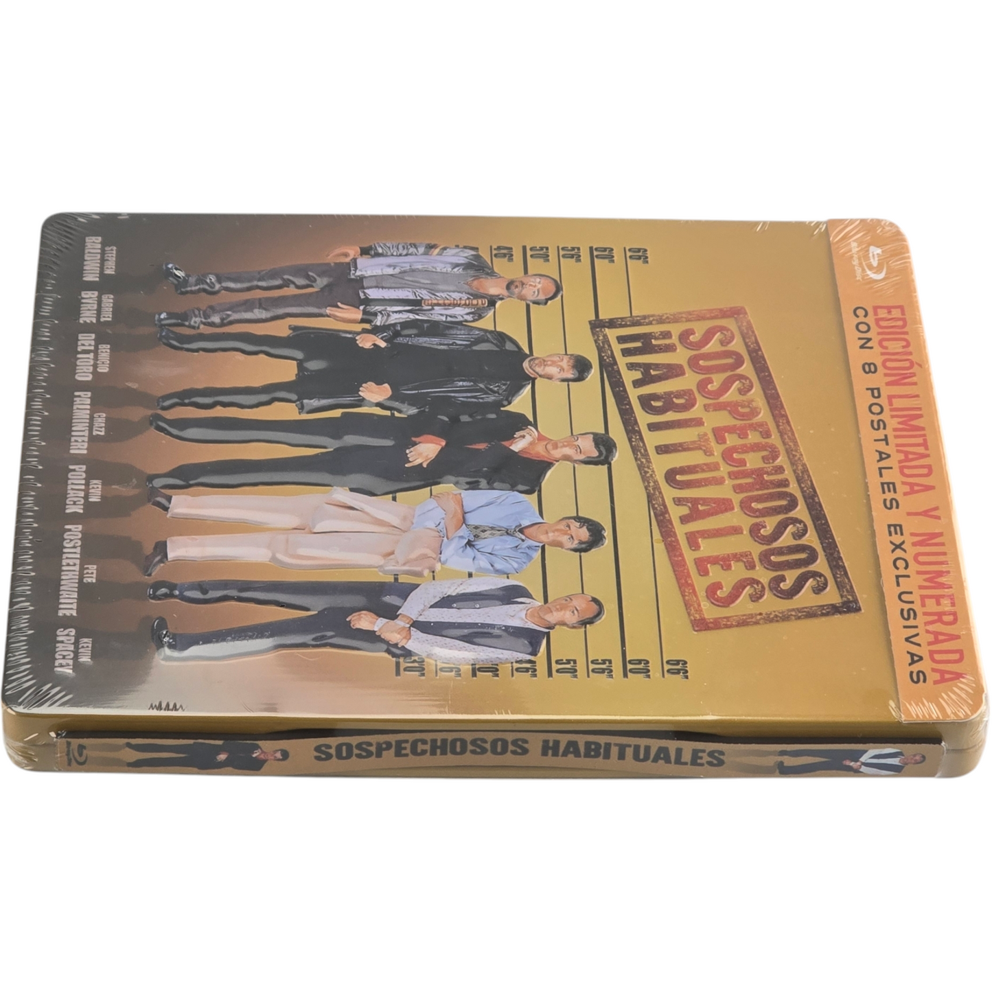 The Usual Suspects Steelbook Débossé Blu-ray Futurepak ltd 1500 EX numérotéé B