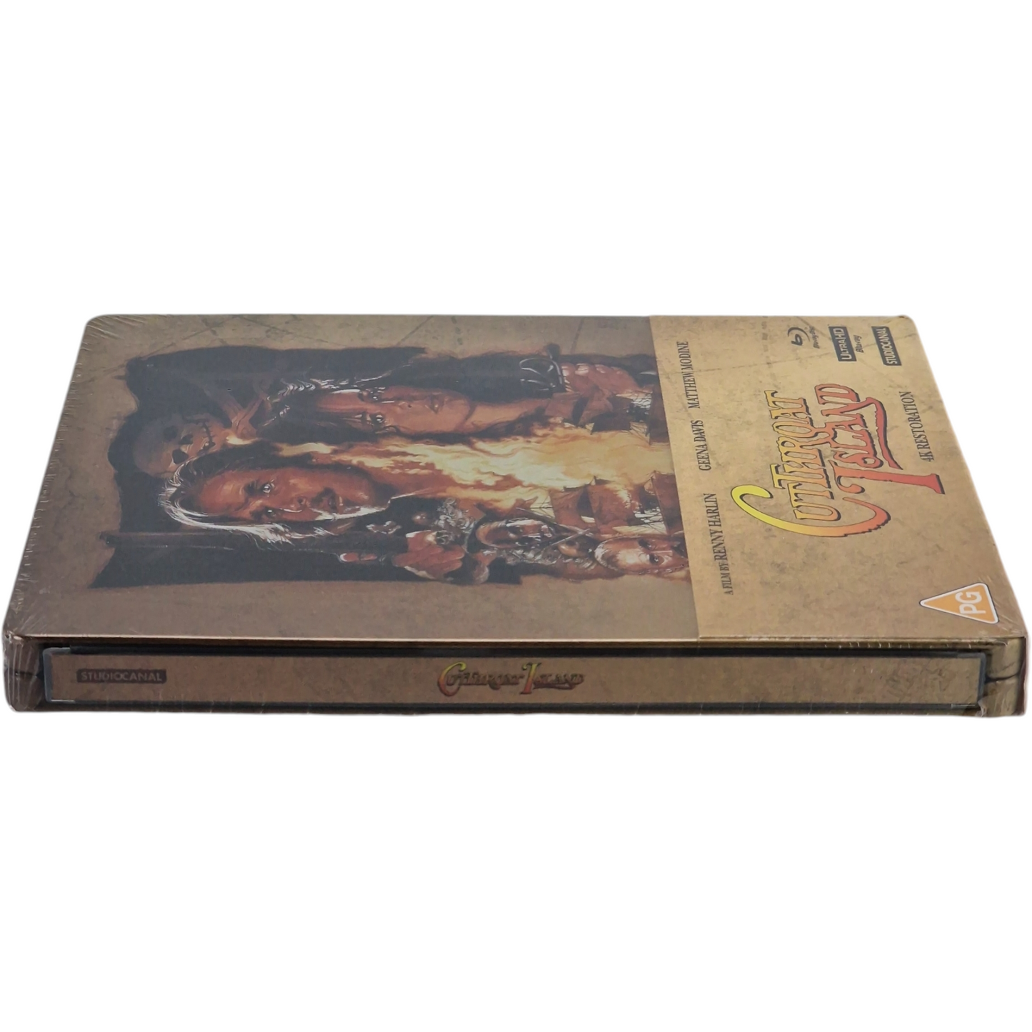 Cutthroat Island "L'Île aux pirates" 4K Ultra HD + Blu-ray SteelBook Region B
