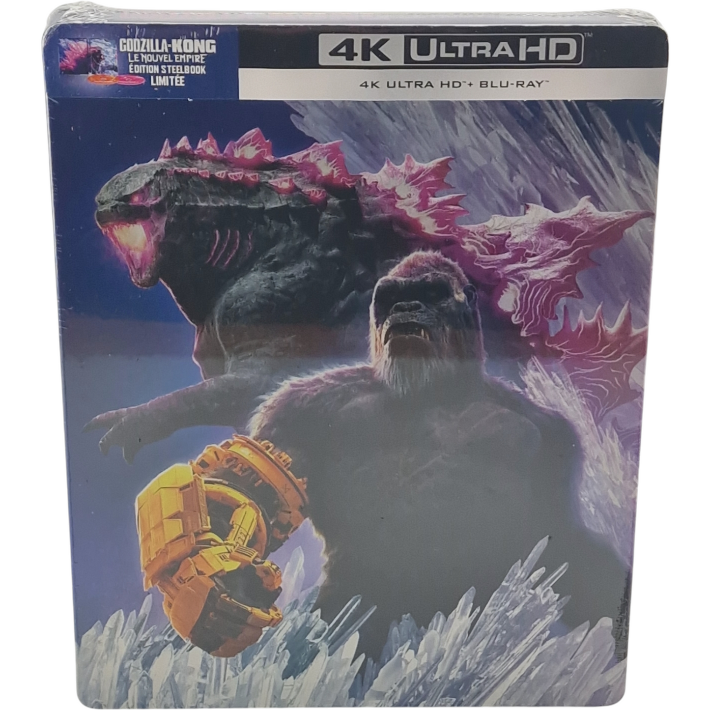 Godzilla x Kong : Le Nouvel Empire : 4K Ultra HD + Blu-ray SteelBook Libre