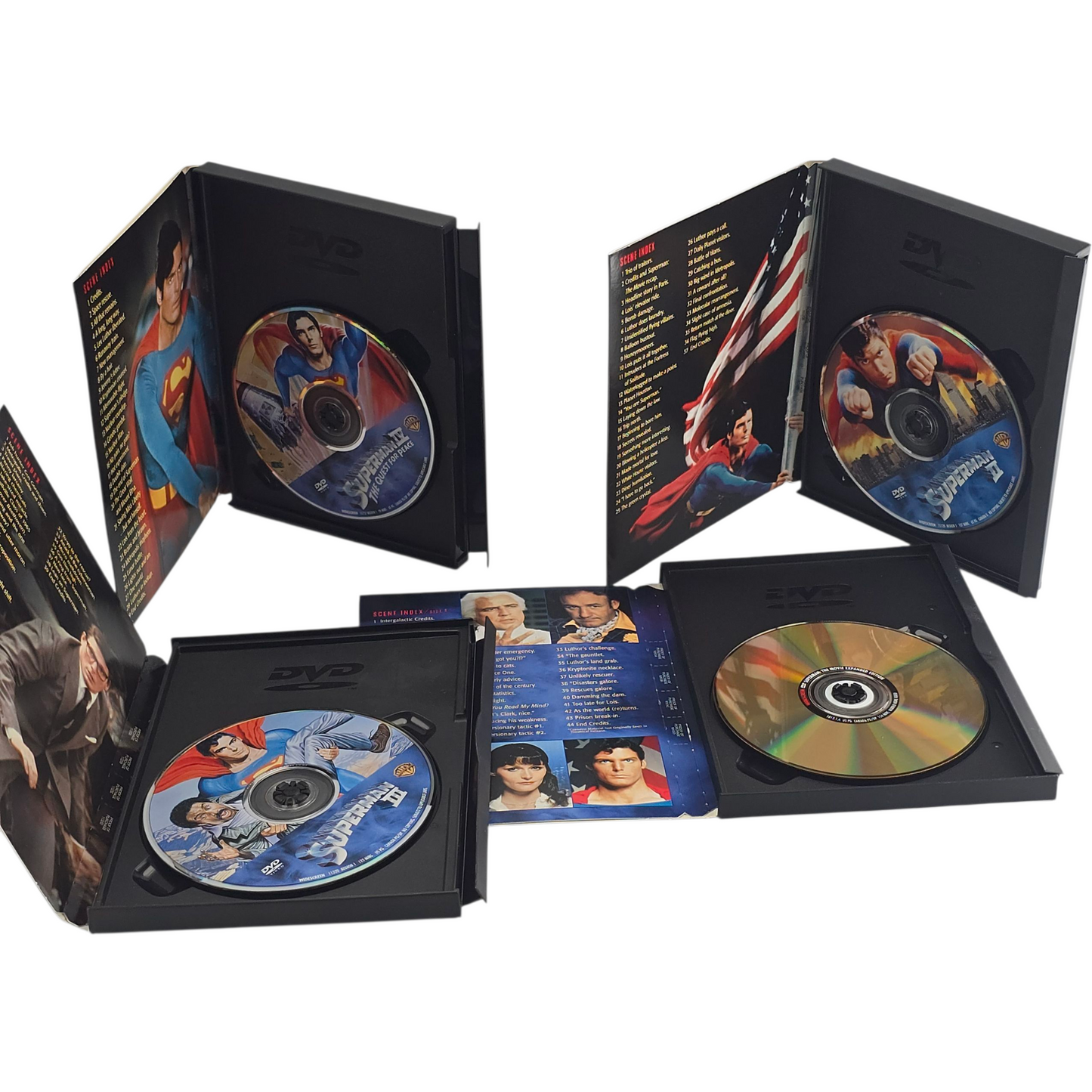 The Complete Superman Collection DVD 4 Films Zone 1 US Import