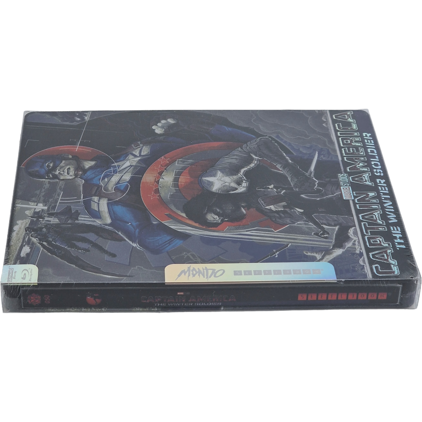 Captain America: Le Soldat de l'Hiver 4K Ultra HD +Blu-ray SteelBook Mondo X B