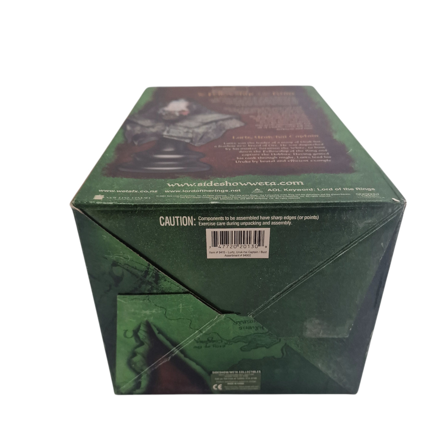 Seigneur des Anneaux Buste Polystone Lurtz, Uruk-Hai Captain Sideshow Weta 1/4