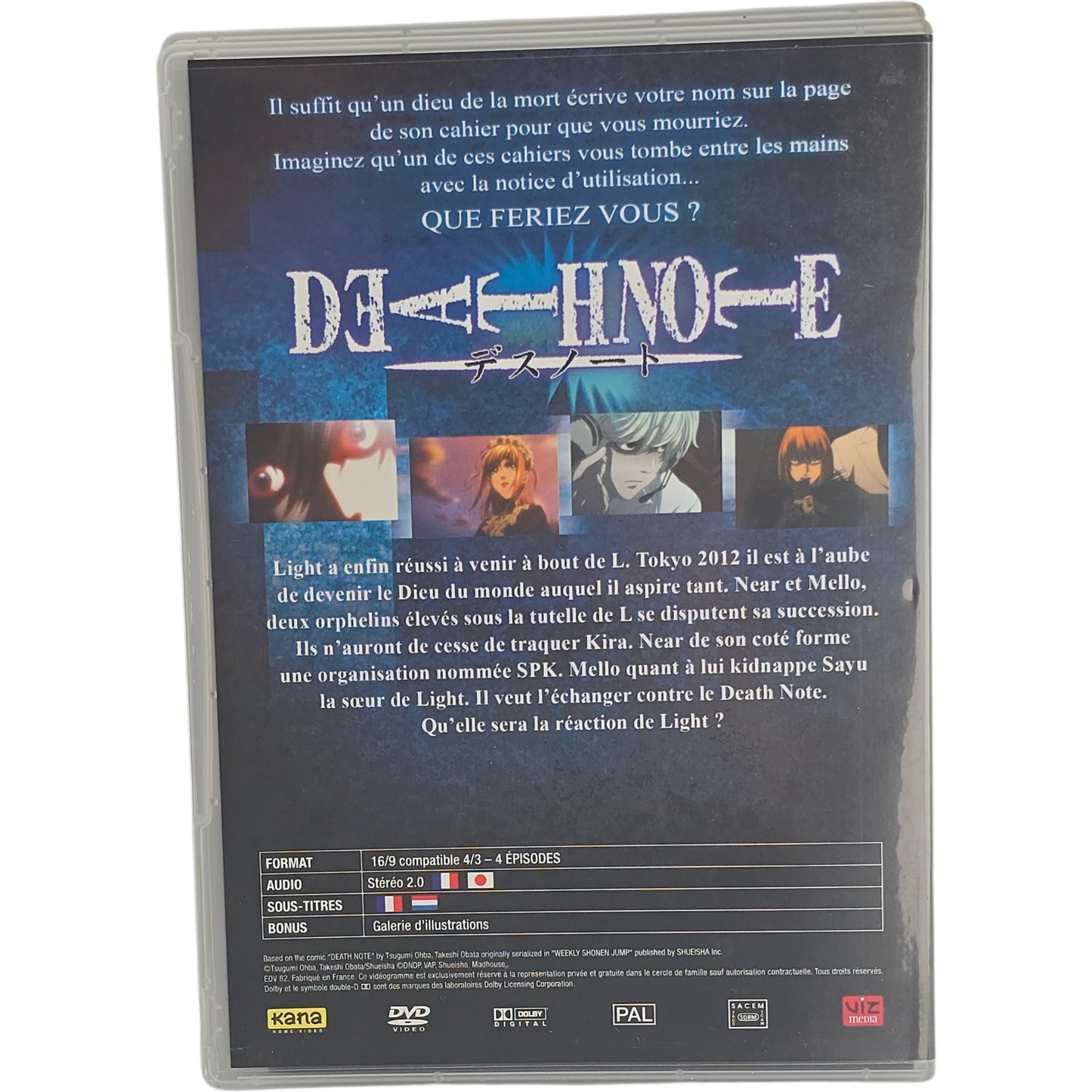Death Note-Vol. 3 Coffret 3 DVD Tetsurô Araki Zone 2