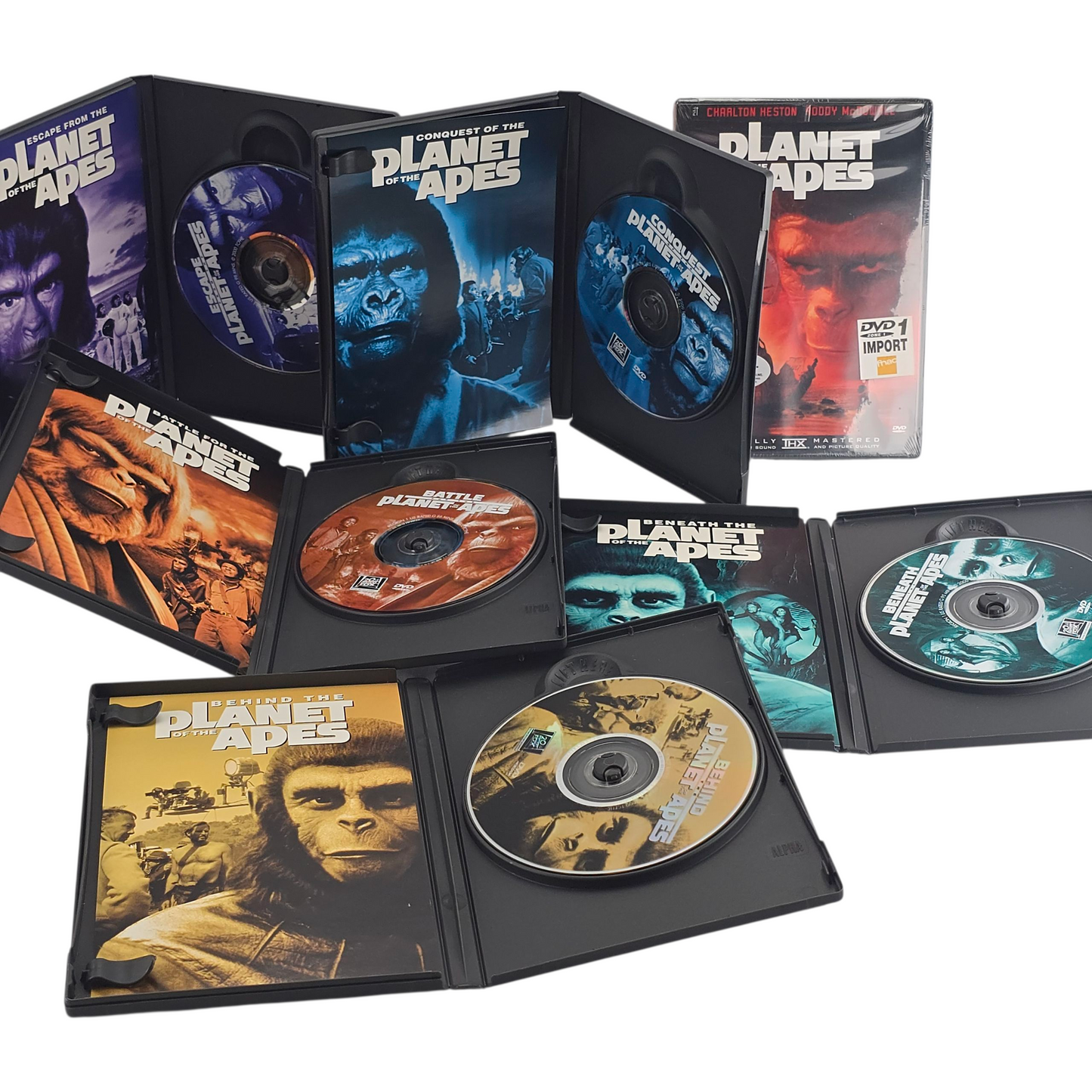 Planet of the Apes: The Evolution DVD 6 Films Ltd Edition Zone 1 US Import
