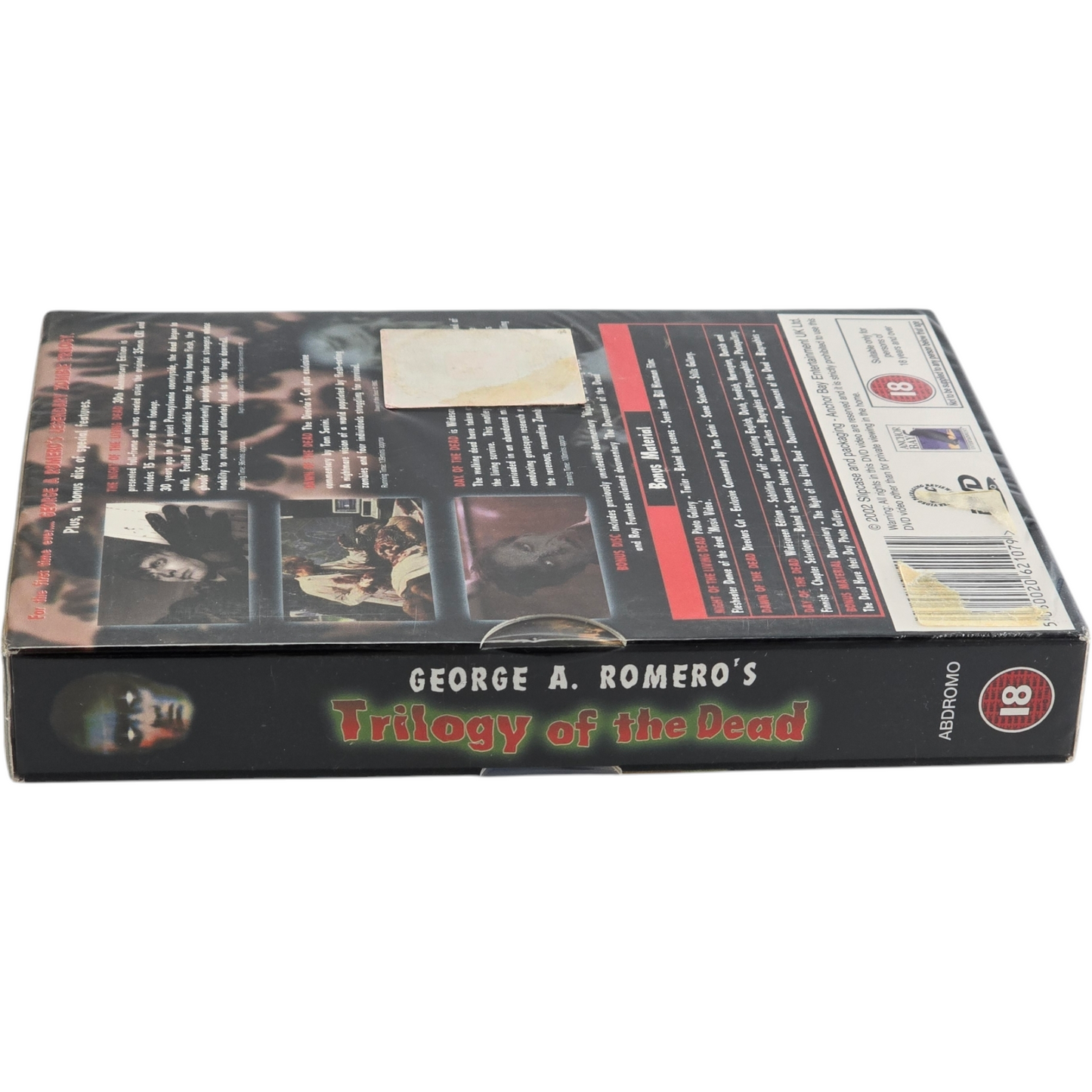 Trilogy of the Dead George A. Romero's DVD 4 Movies Zone 2