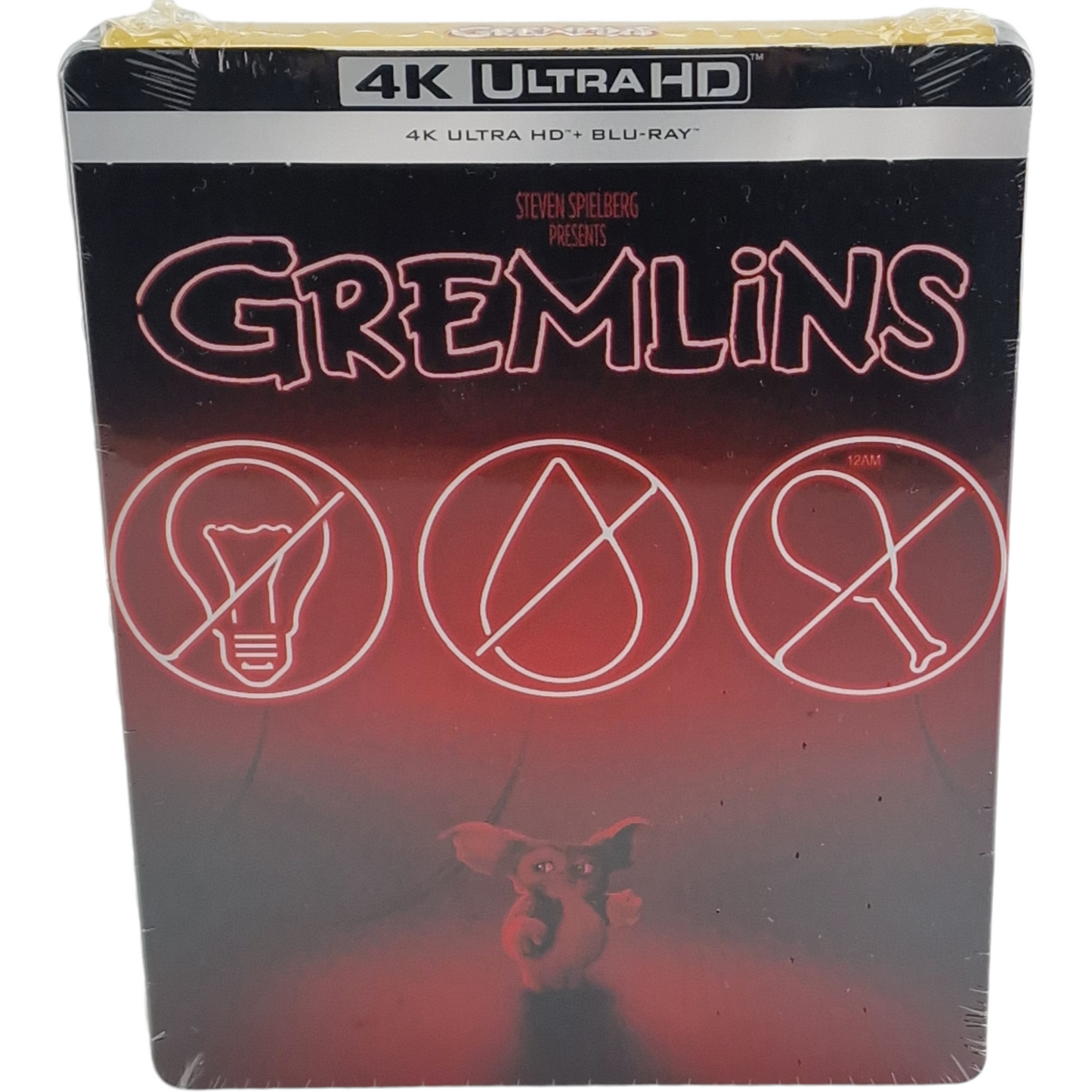 Gremlins 1984 Édition limitée Steelbook 4 K UHD + Blu-ray Zone B