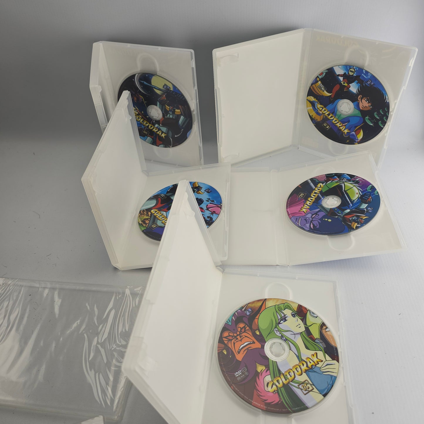 Goldorak 5 DVD  Box 1 (Épisodes 1 à 27) 1975   Actarus, Alcor, Vénusia  Zone B