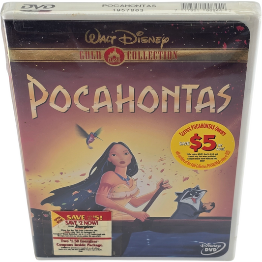 Pocahontas DVD Gold Classic Collection VF Import Canada Région 1 -  2000 Neuf