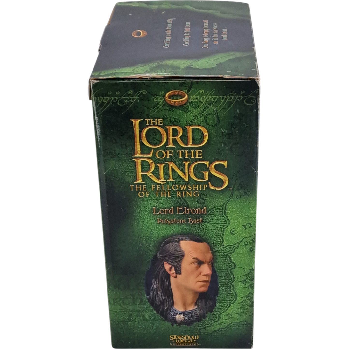 Seigneur des Anneaux Buste Resine Lord Elrond Sideshow Weta 3000 Ex Polystone 1/4