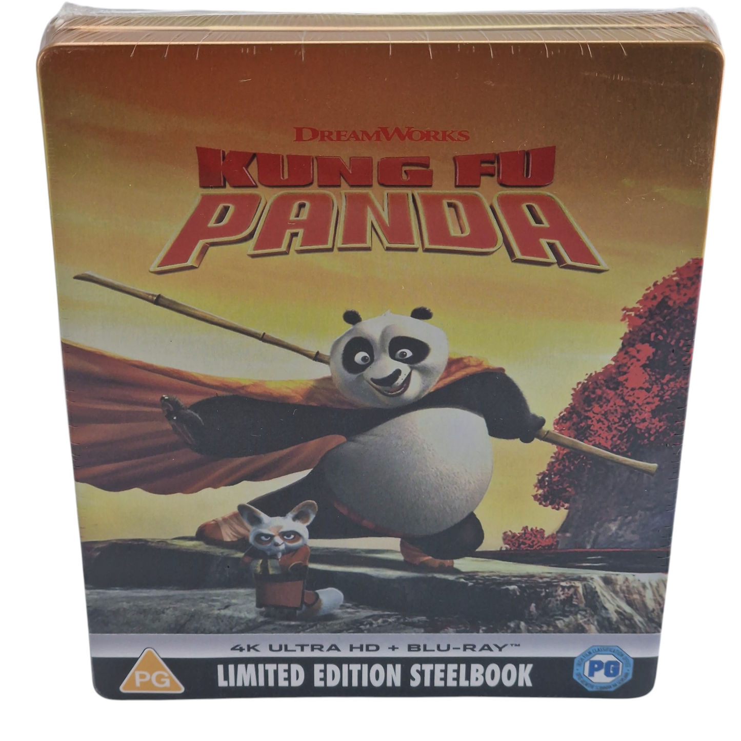 Kung Fu Panda SteelBook 4K Ultra HD +Blu-ray Disney Édition limitée Zone Libre