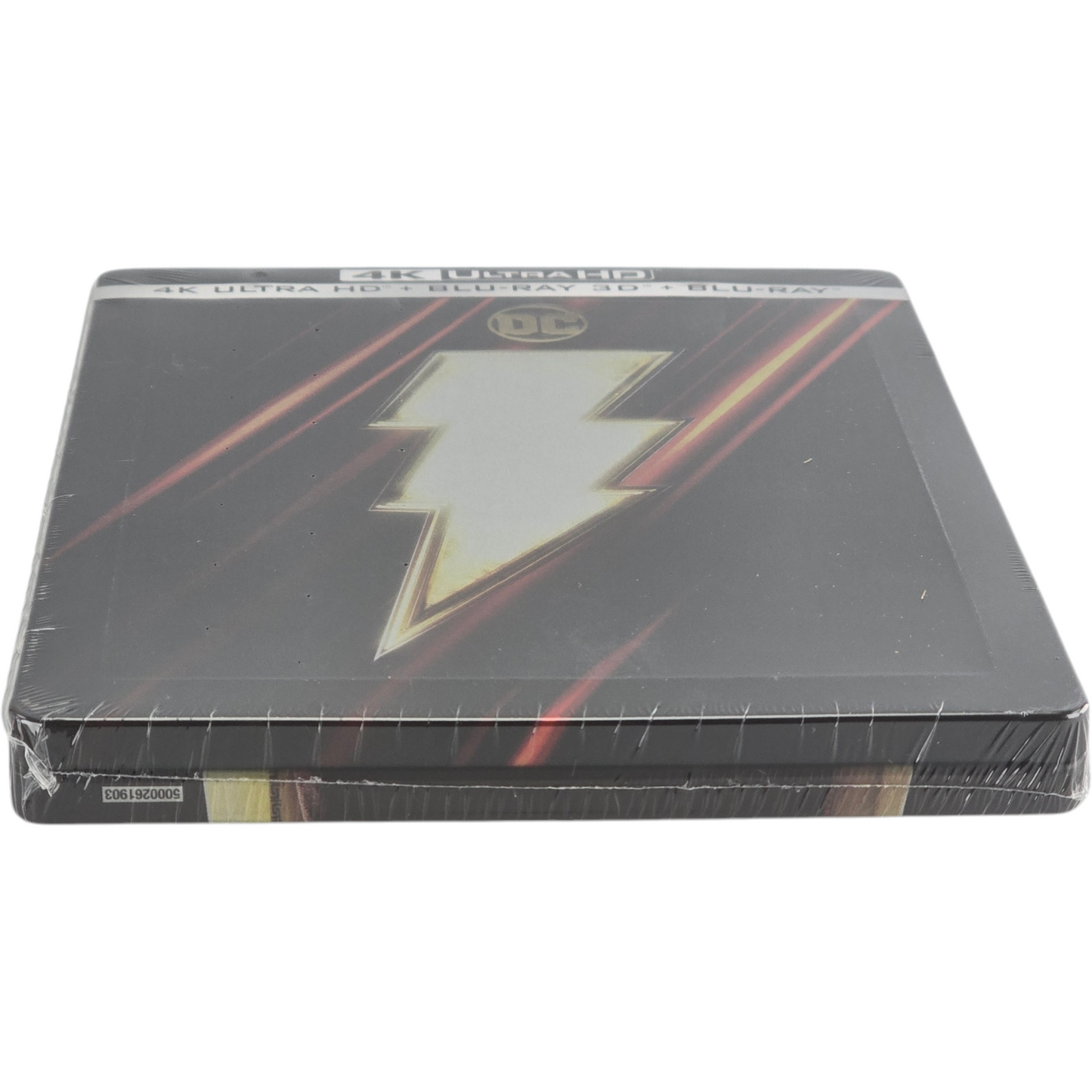 Shazam : SteelBook Débossé 4K Ultra HD + Blu-ray 3D + Blu-ray Édition Limitée Zone Libre