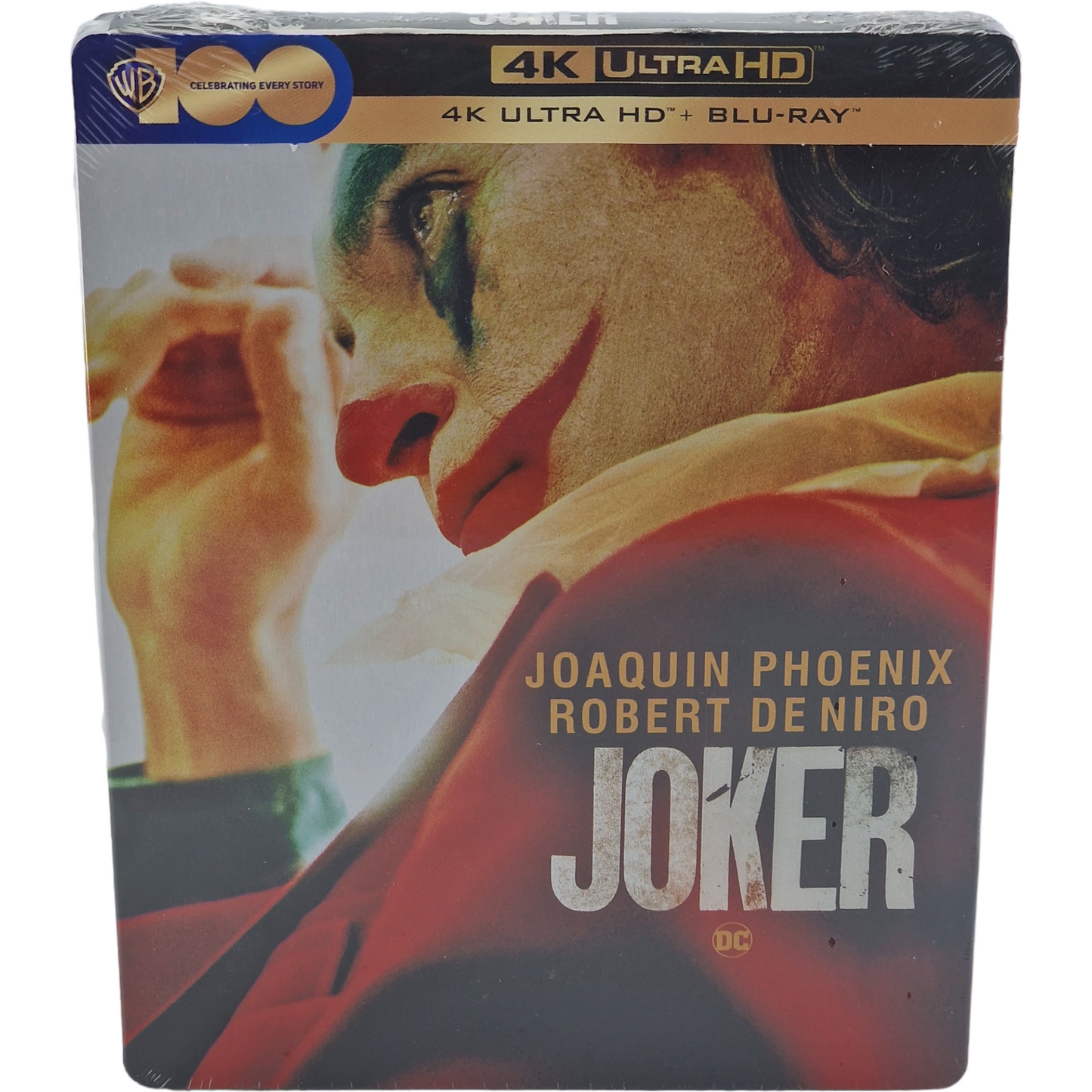 Joker 4K Ultra HD + Blu-ray SteelBook Joaquin Phoenix , Robert De Niro Zone B