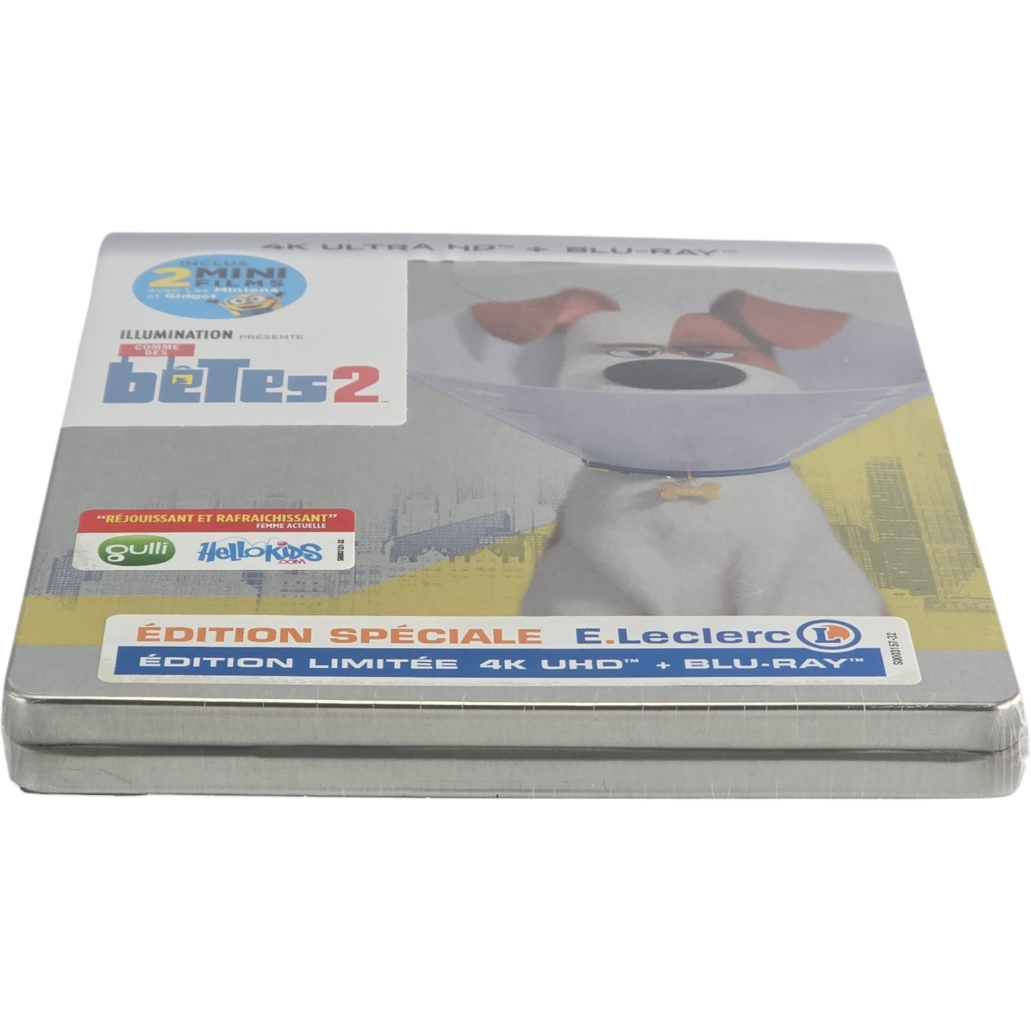 The Secret Life of Pets 2 SteelBook 4K Ultra HD + Blu-ray édition limitée Zone B