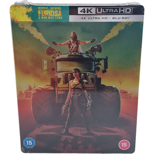Furiosa: A Mad Max Saga (2024) – SteelBook 4K Ultra HD + Blu-ray – Zone B – vue 2