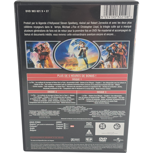 Retour vers le futur – Trilogie – Coffret 3 DVD Zone 2