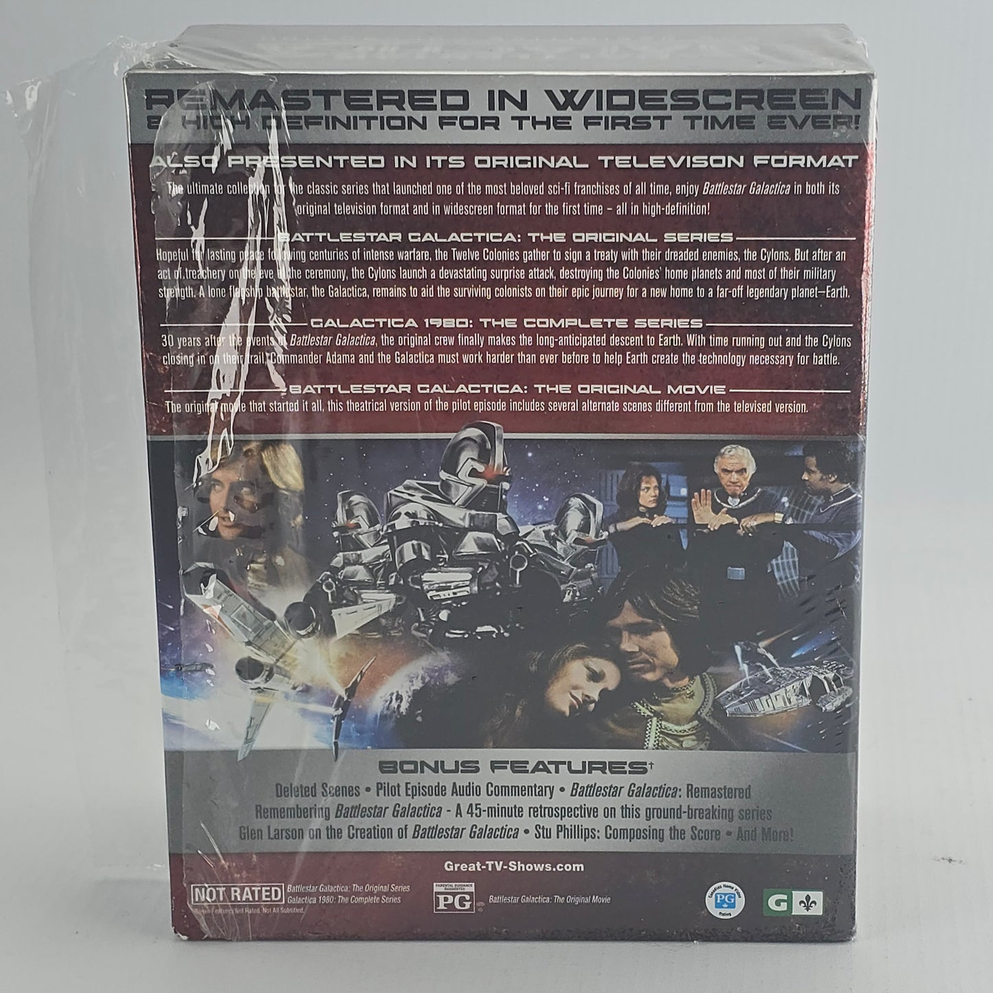 Battlestar Galactica - The Definitive Collection Blu-ray Zone 1 (1978–1980) Import USA