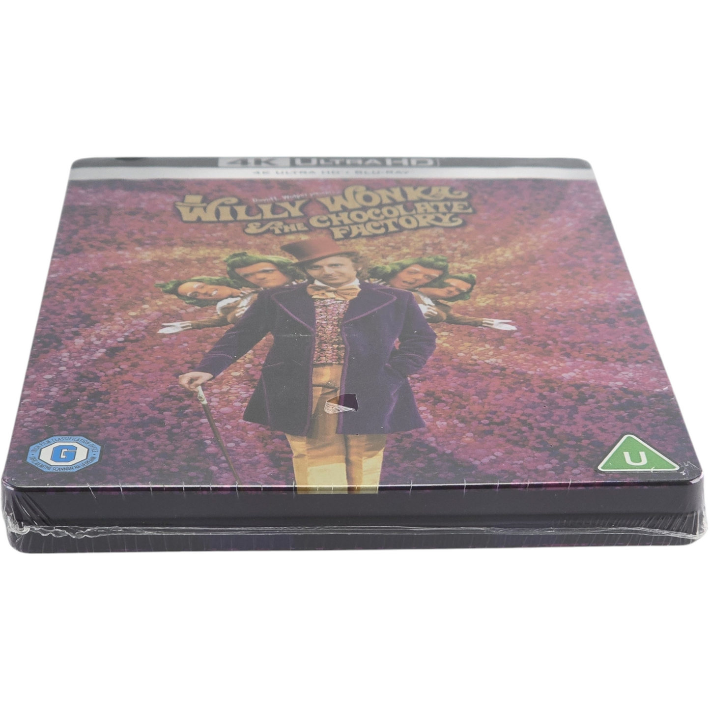 Willy Wonka & the Chocolate Factory Steelbook 4K Ultra HD + Blu-ray Zaavi Libre