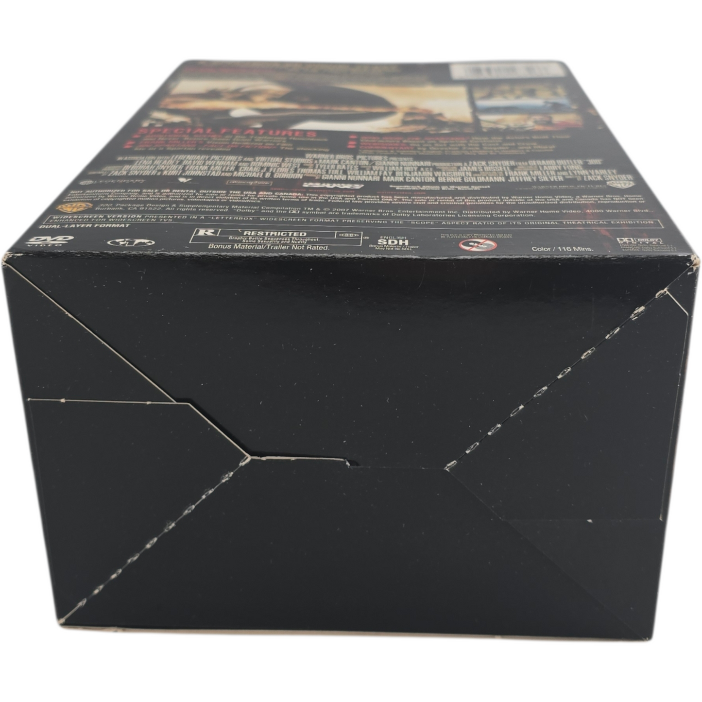 300 DVD Collector's Boîtier Collector avec figurine/masque spartiate Zone A