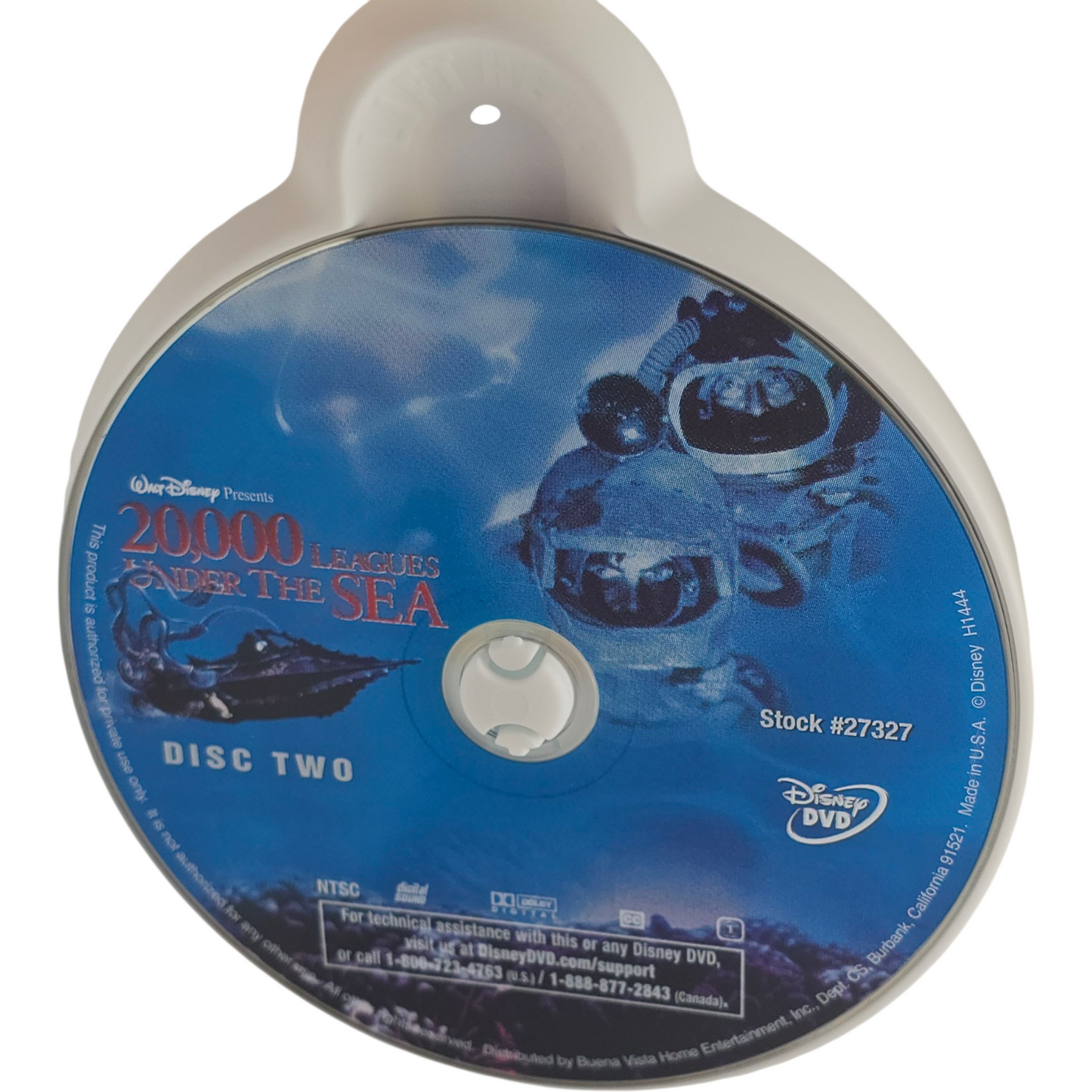 20,000 Leagues Under the Sea DVD Disney Kirk Douglas Zone 1 US Import