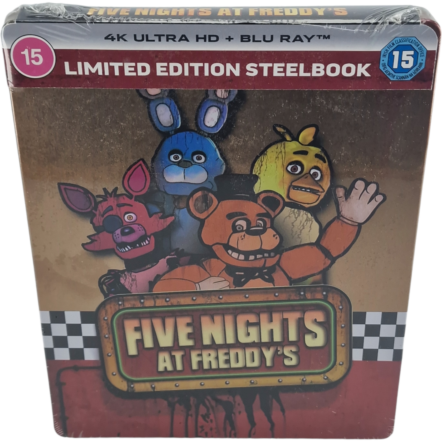 Five Nights at Freddy's 4K Ultra HD+Blu-ray Steelbook Édition limitée Zone B