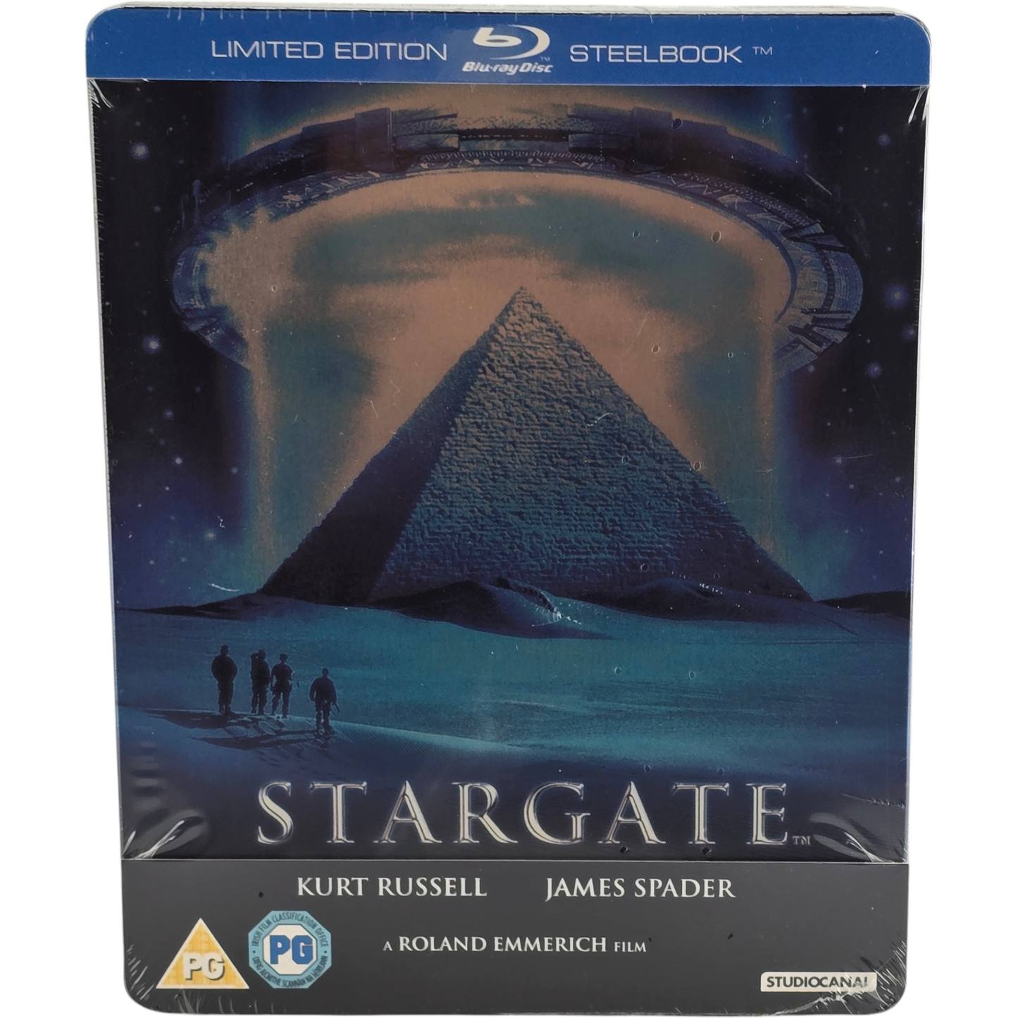 Stargate : Le film Steelbook Blu-ray Zavvi Limitéé 2000 Ex Kurt Russell Zone B