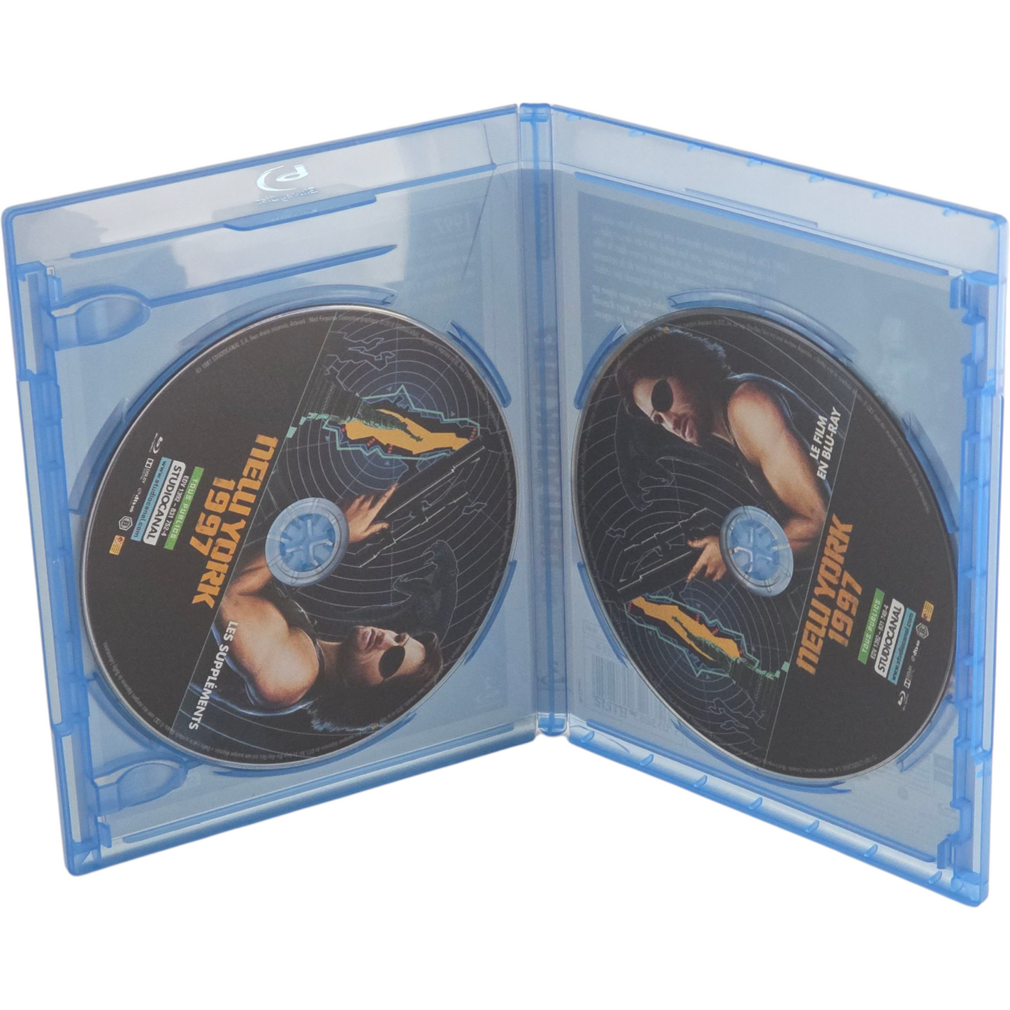 Escape from New York Blu-ray John Carpenter New-York 1997 Zone B