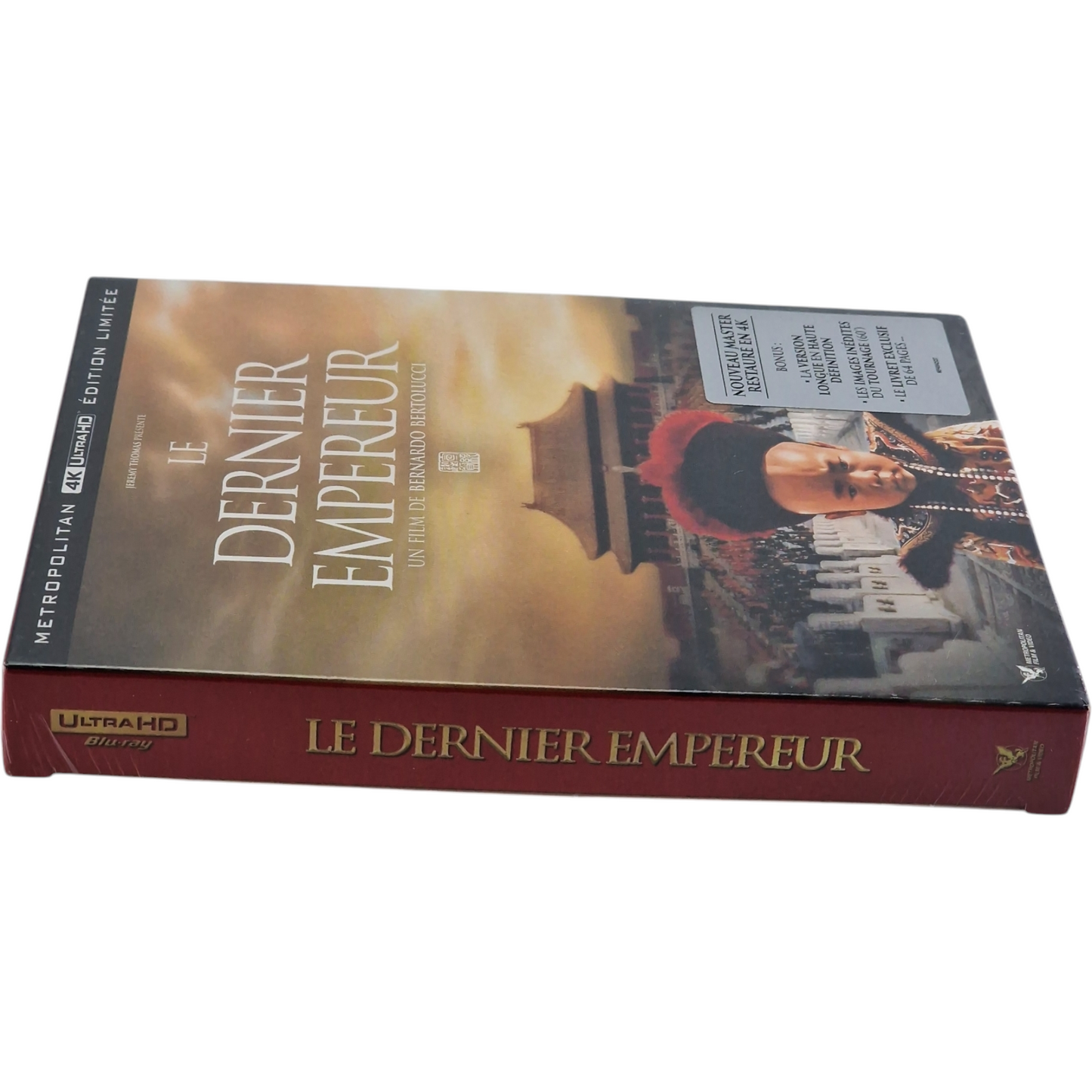 Le Dernier Empereur 4K Ultra HD + Blu-ray Édit Collector limitée DigiPack Zone B