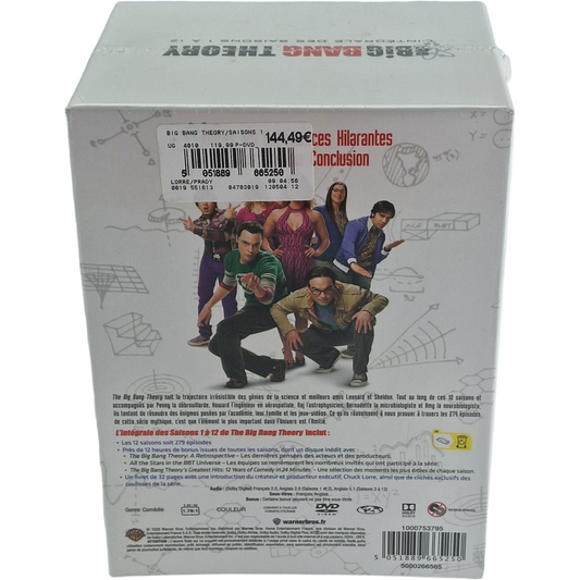 The Big Bang Theory DVD L'Intégrale-Saisons 1 à 12: Coffret 279 épisodes Zone B