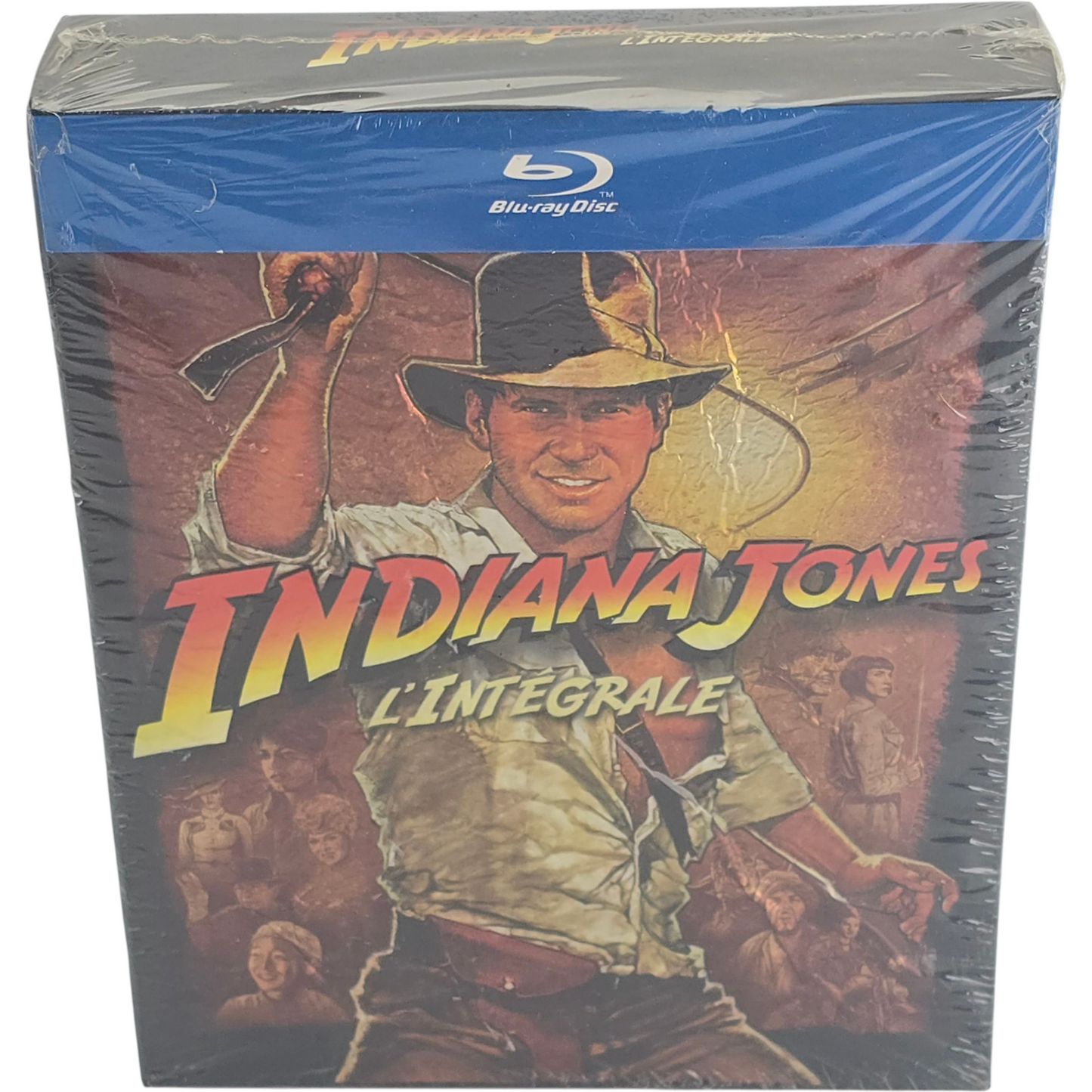 Indiana Jones Collection L'Intégrale Coffret Blu-ray DigiPack 4 Films Zone B