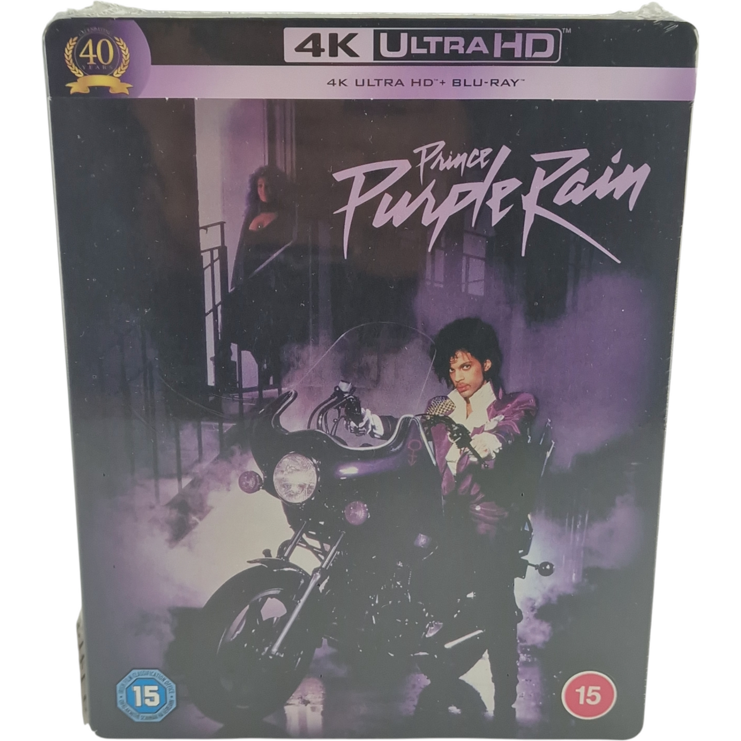 Purple Rain 1984 SteelBook 4K Ultra HD + Blu-ray Prince 2024 Zone Libre