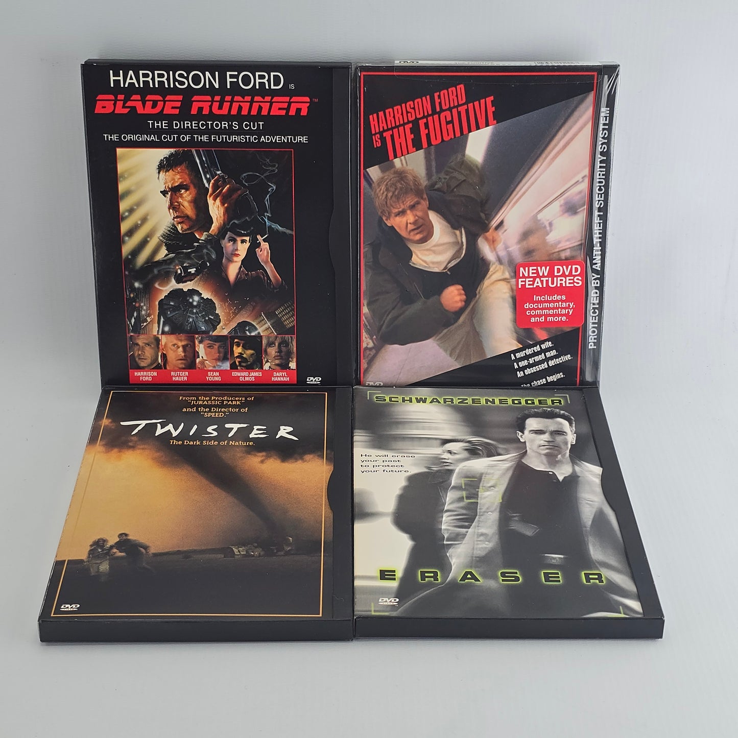 Action 4 Films: Eraser +The Fugitive+ Blade Runner +Twister DVD Zone 1 US Import