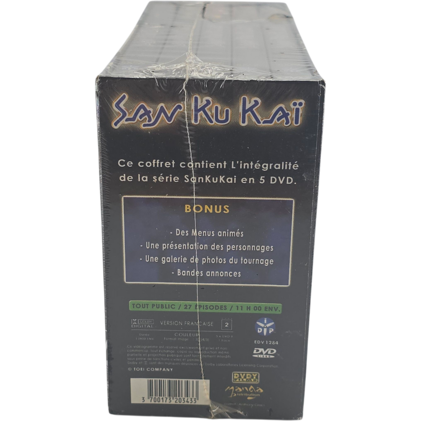 Sankukai  L'intégrale Collection DVD Série complète  27 épisodes  Zone B