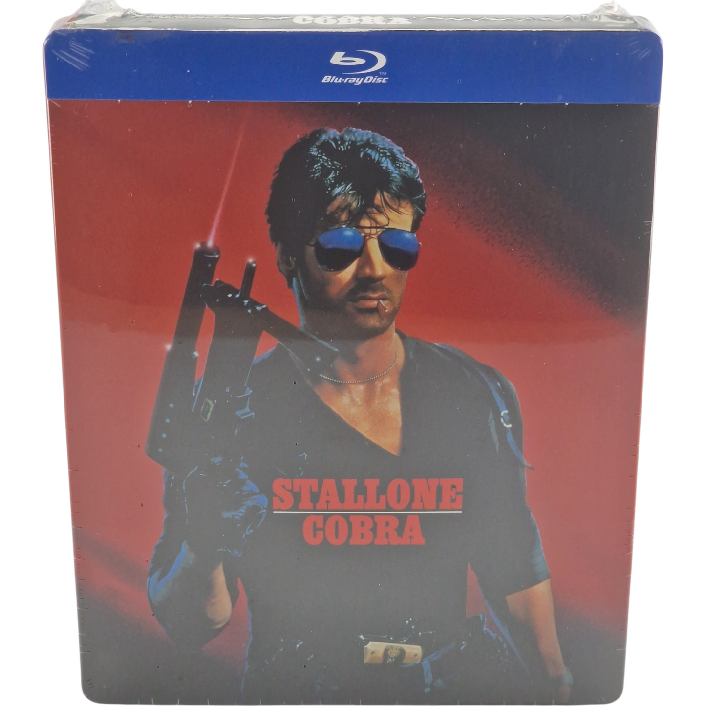 Cobra Blu-ray 1986 SteelBook Sylvester Stallone, Brigitte Nielsen Édition limitée Zone B