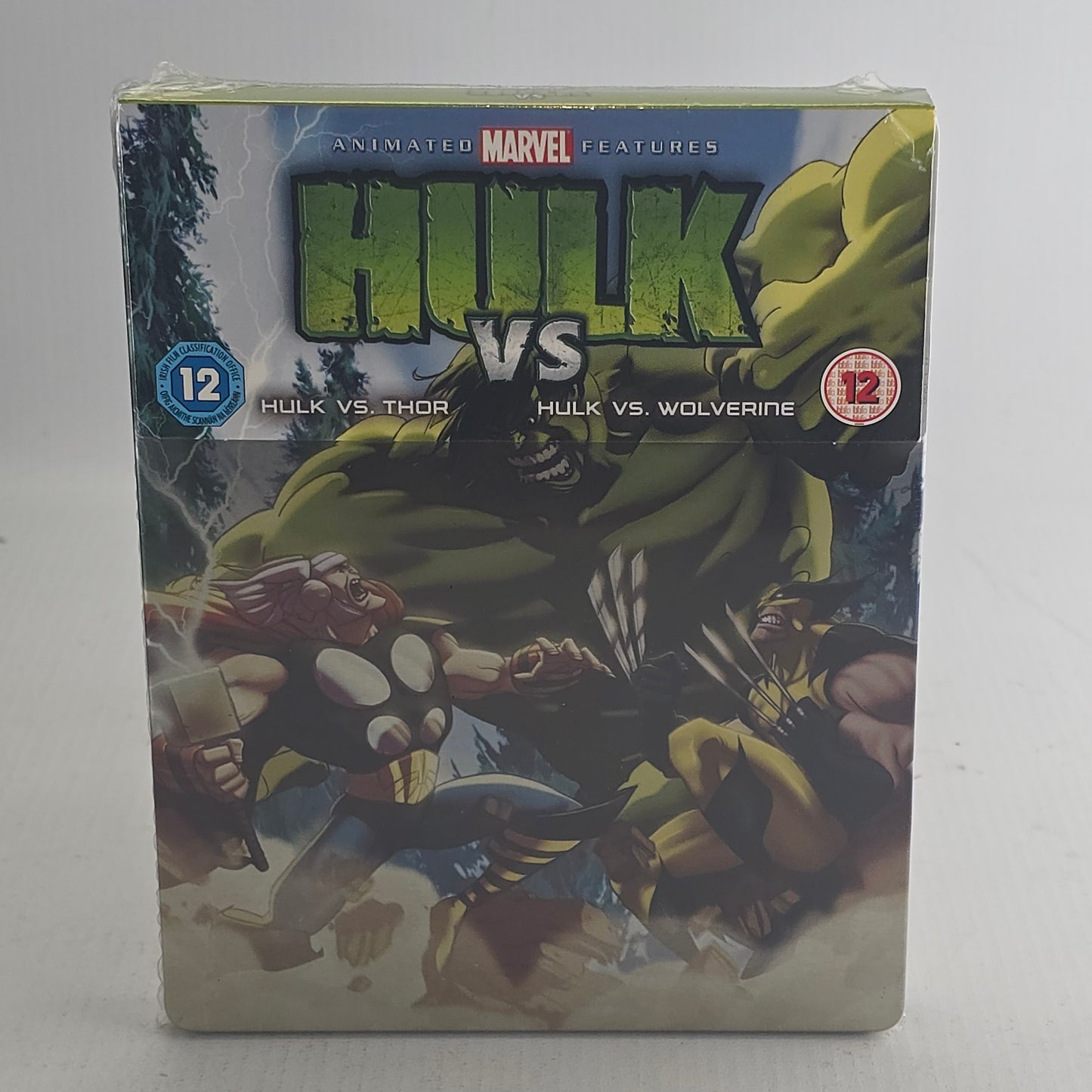 Hulk Vs Blu-ray SteelBook Blu-ray Zavvi Tirage limité 2000 Ex Zone B